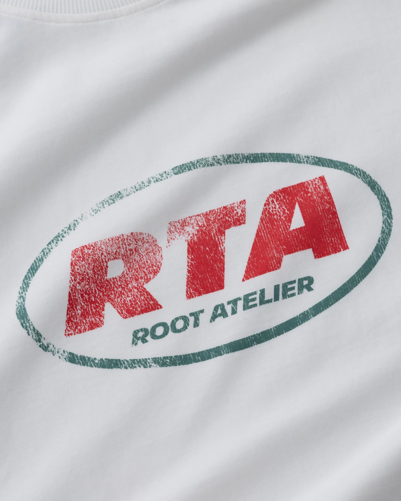 RA Airline Cream Tee - Root Atelier™ by Eugen Lods