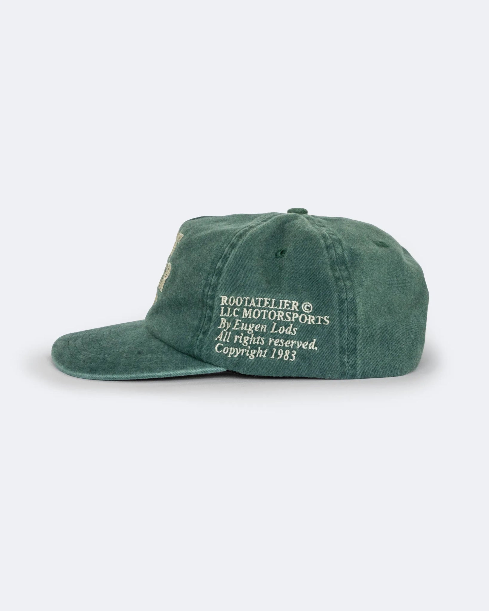 RA Champion Cap Green - Root Atelier™ by Eugen Lods