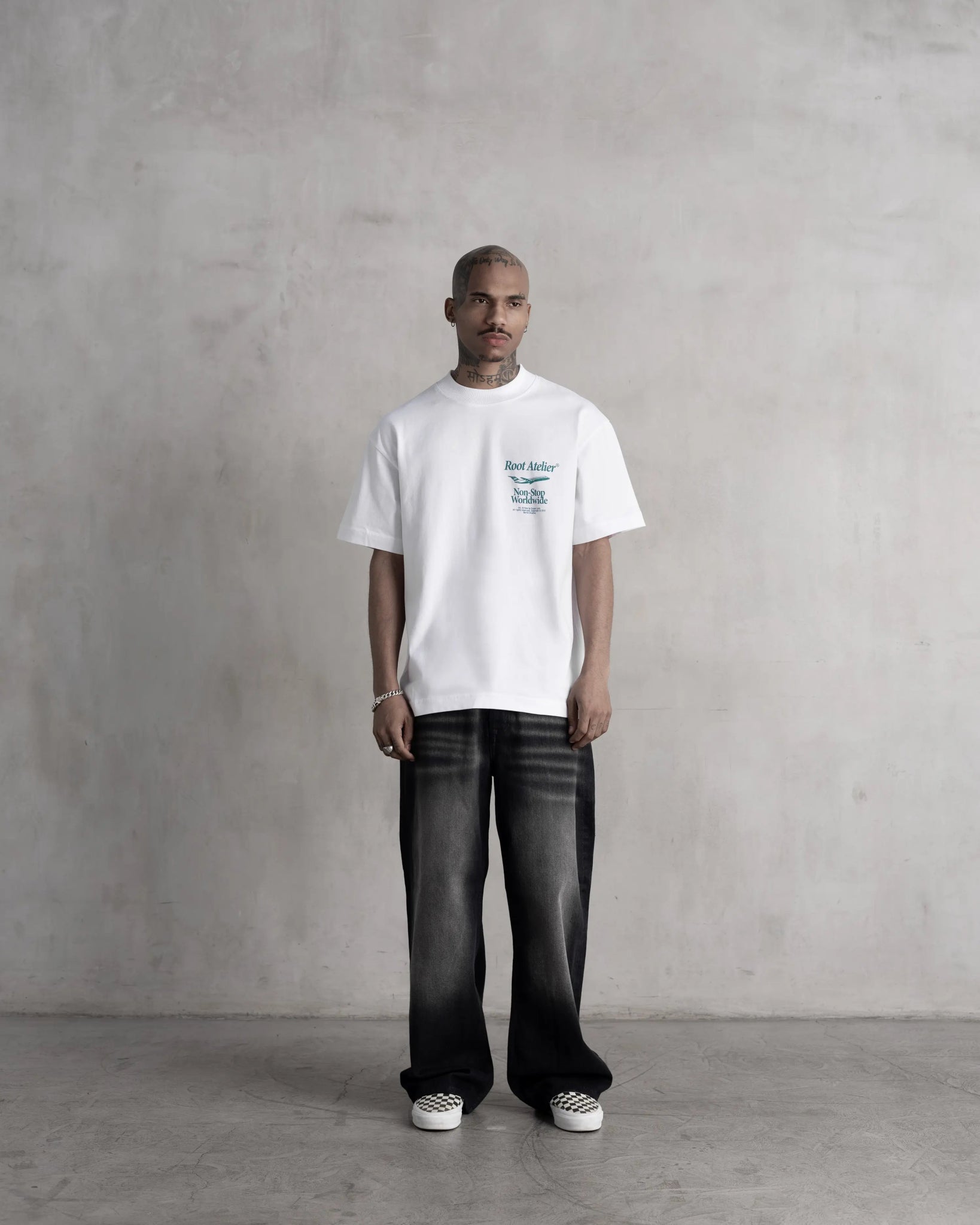 RA Destinations White Tee - Root Atelier™ by Eugen Lods