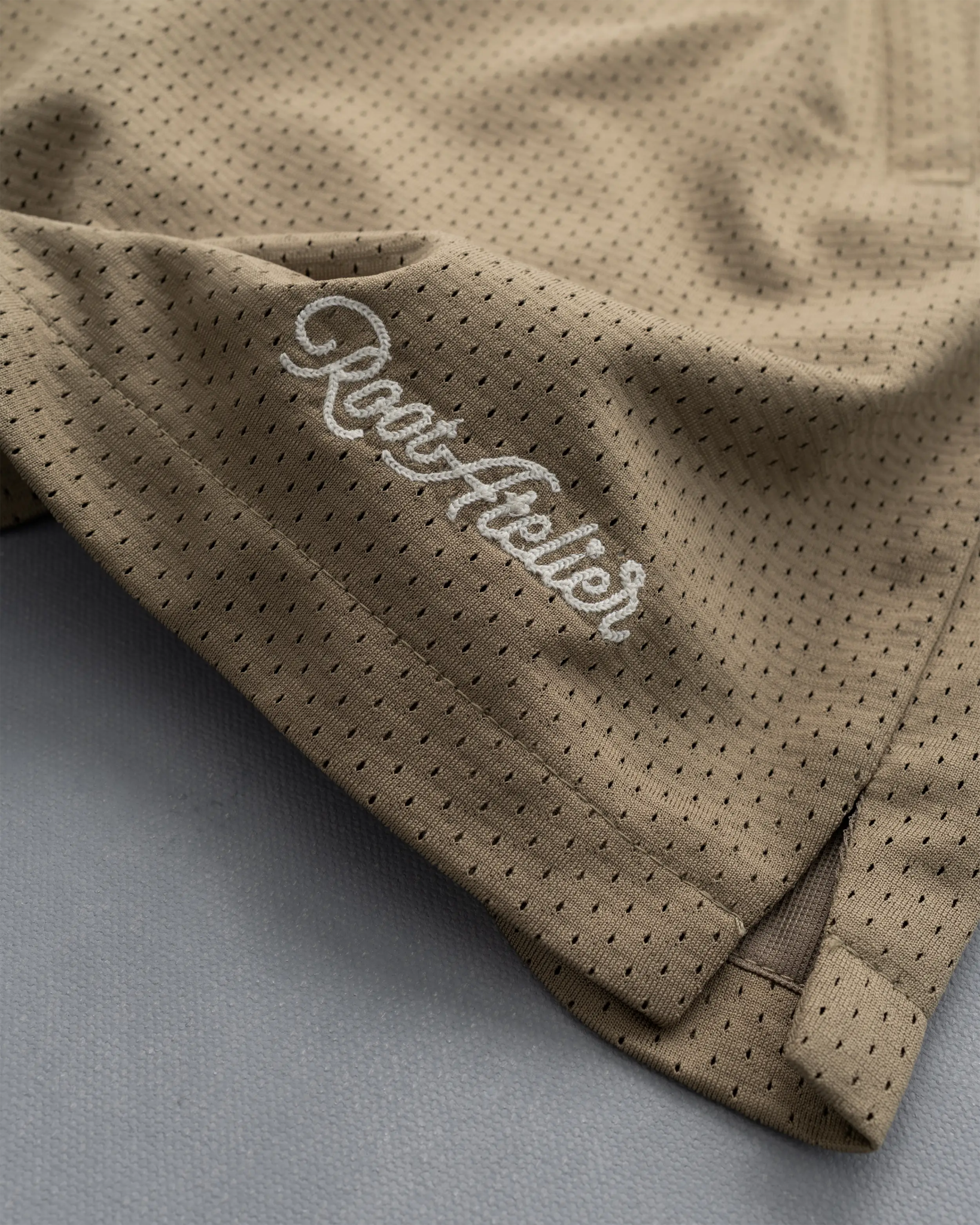 RA Mesh Shorts Khaki - Root Atelier™ by Eugen Lods