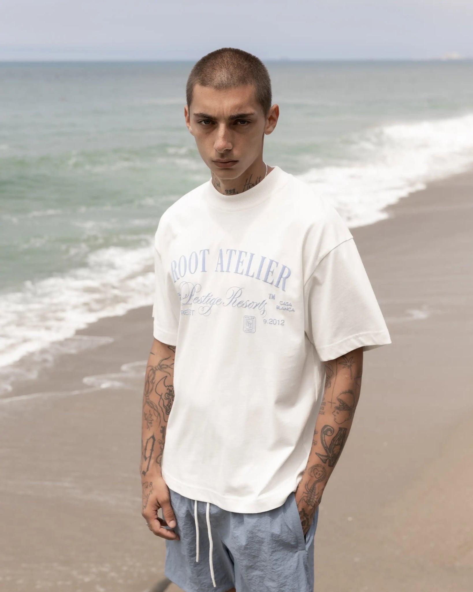 RA Prestige Sky Tee - Root Atelier™ by Eugen Lods