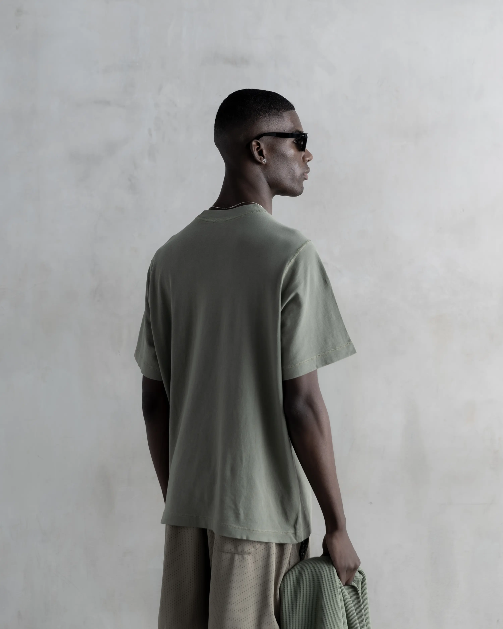 RA Pure T-Shirt Khaki - Root Atelier™ by Eugen Lods