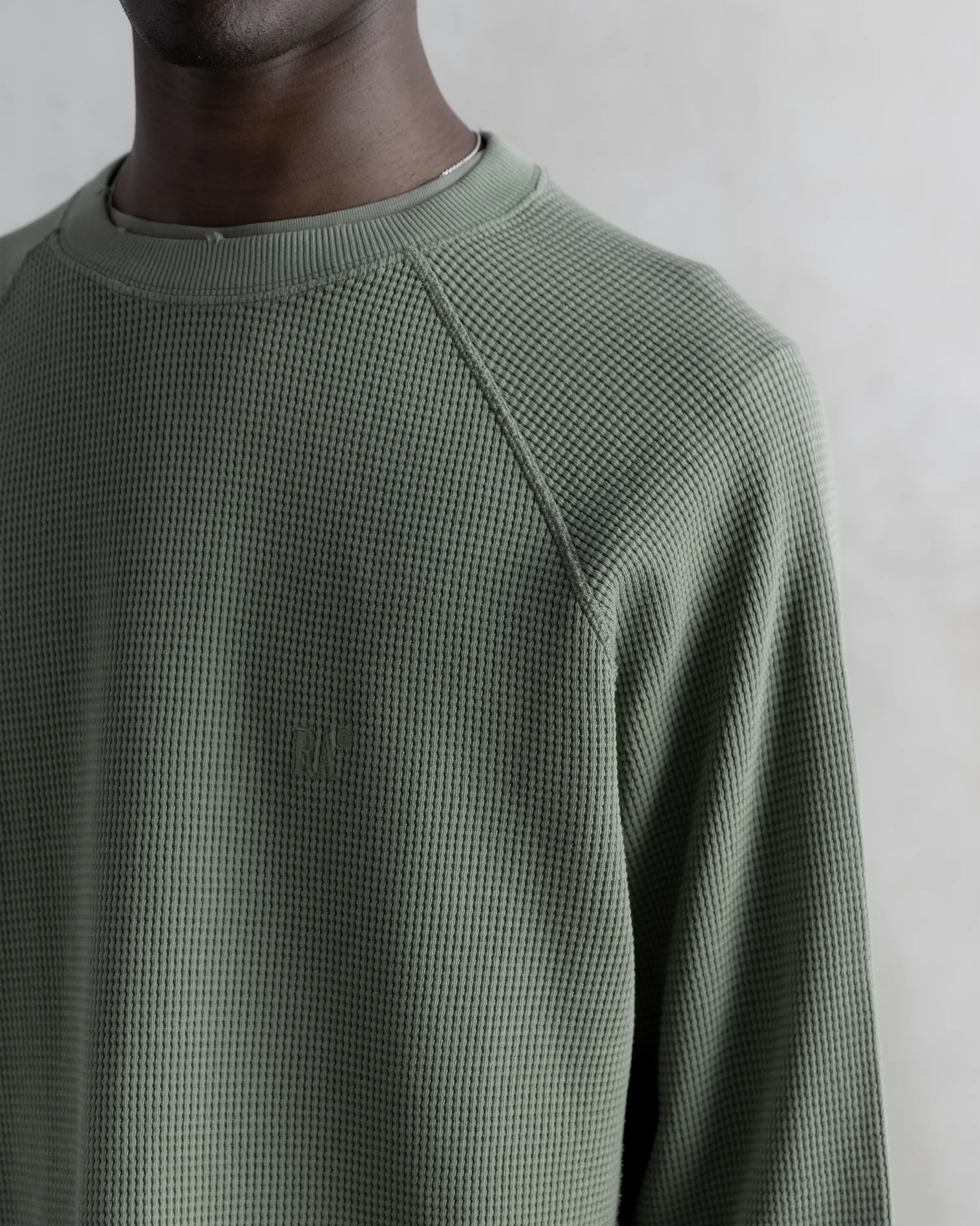 RA Waffel Long Sleeve Khaki - Root Atelier™ by Eugen Lods
