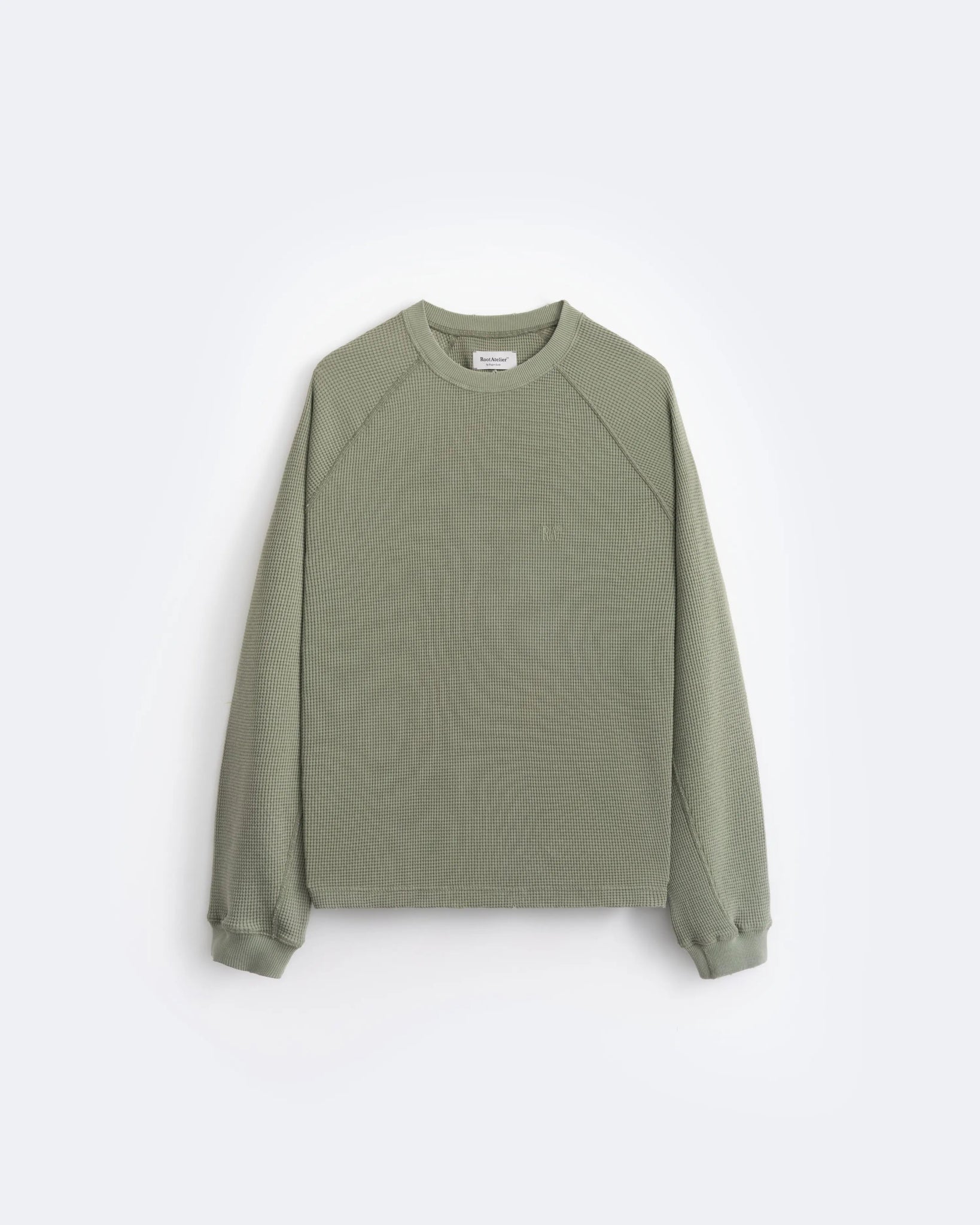 RA Waffel Long Sleeve Khaki - Root Atelier™ by Eugen Lods