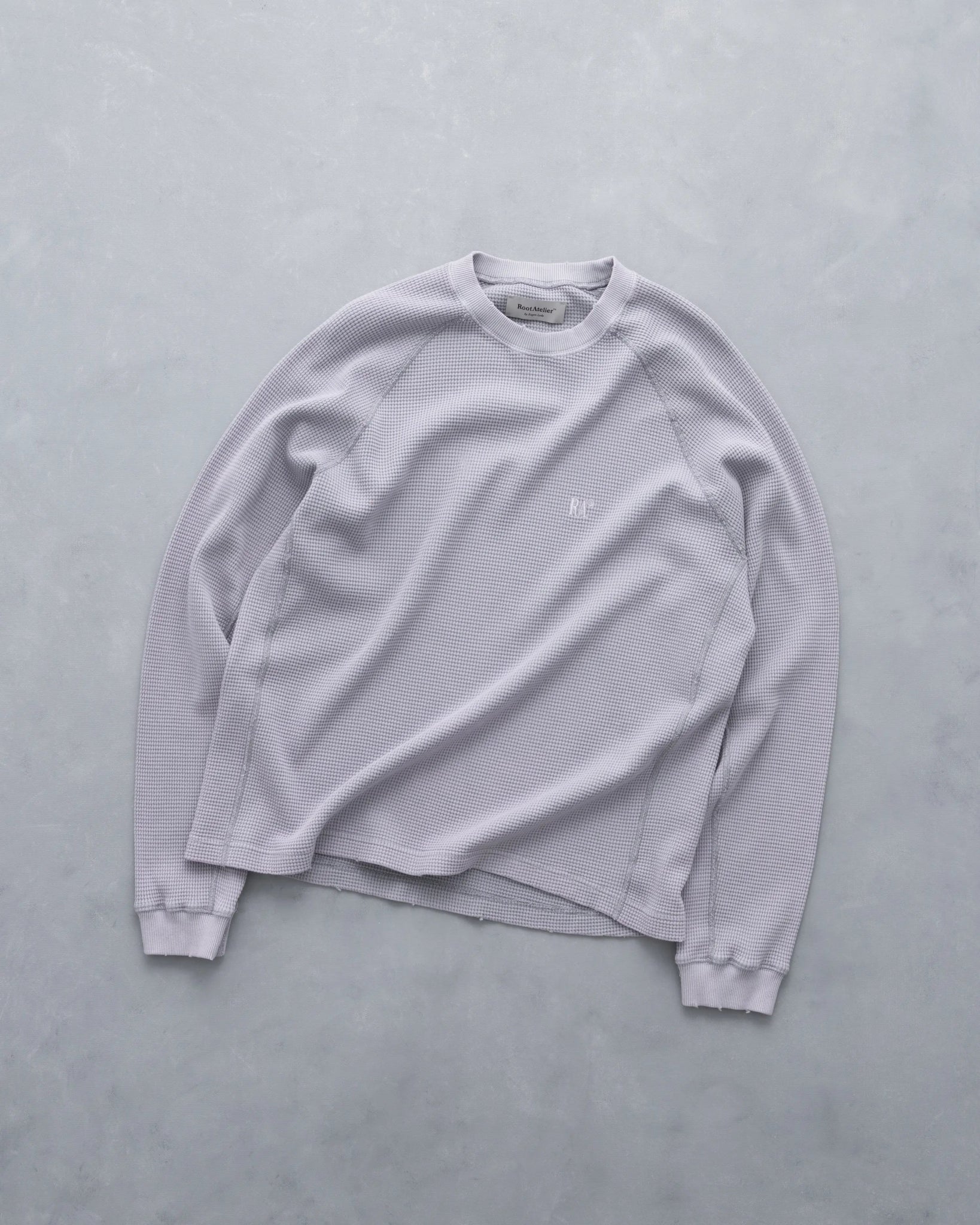 RA Waffel Long Sleeve Lavender - Root Atelier™ by Eugen Lods