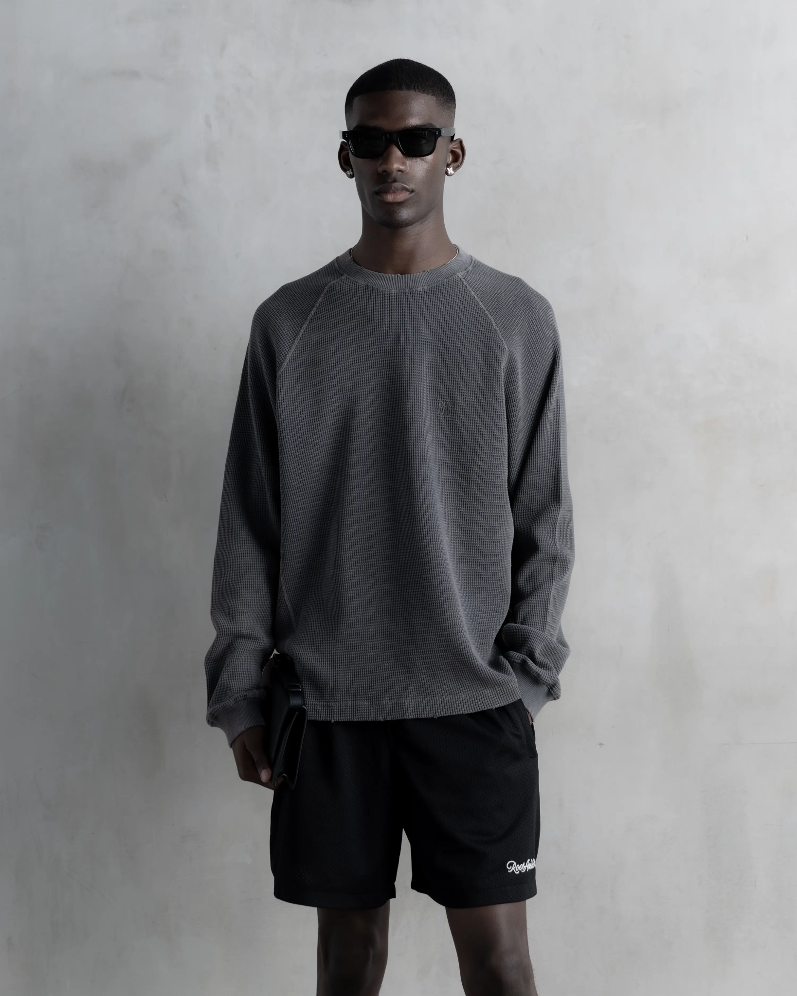 RA Waffel Long Sleeve Storm - Root Atelier™ by Eugen Lods
