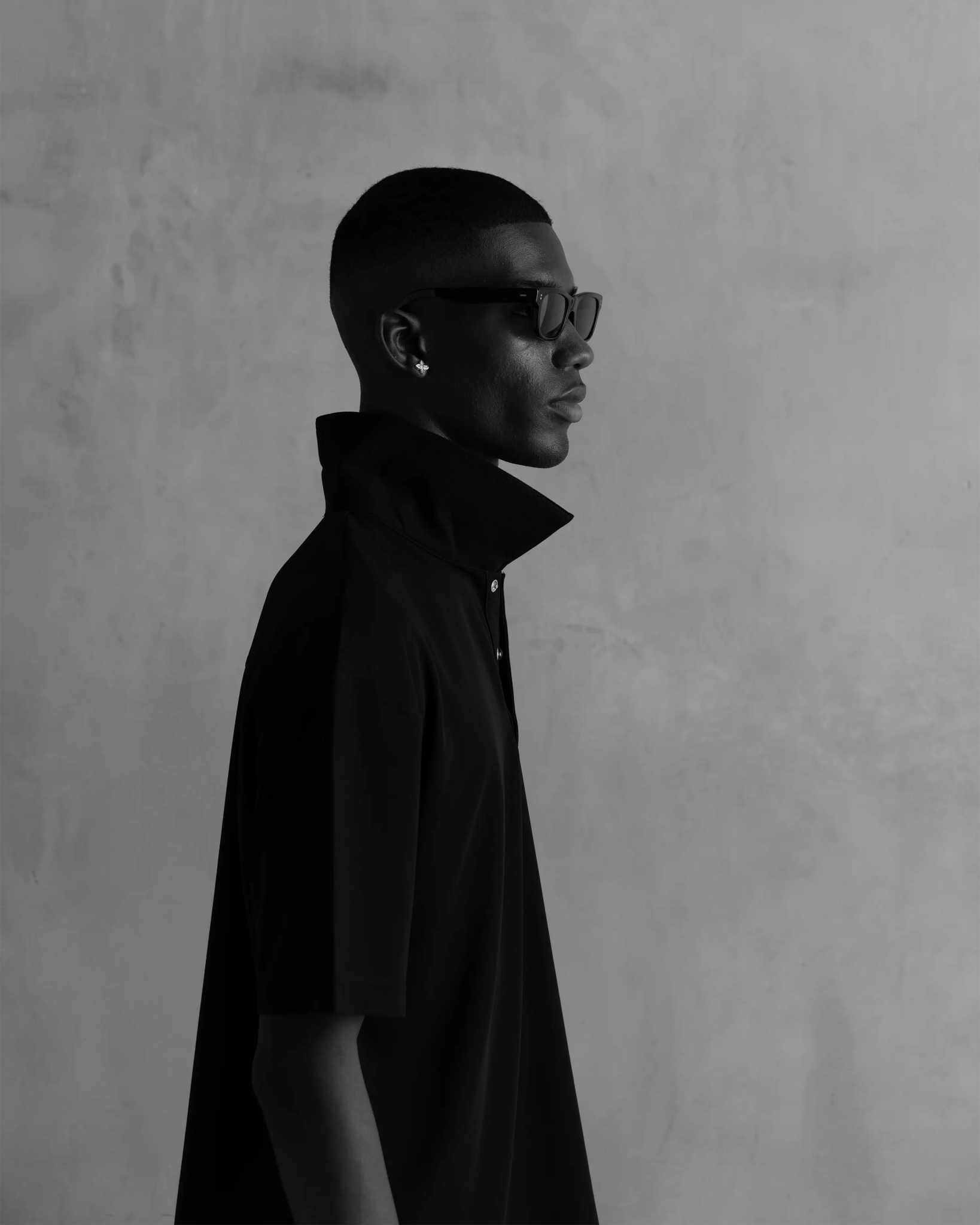 RA Western Polo Black Light Weight - Root Atelier™ by Eugen Lods