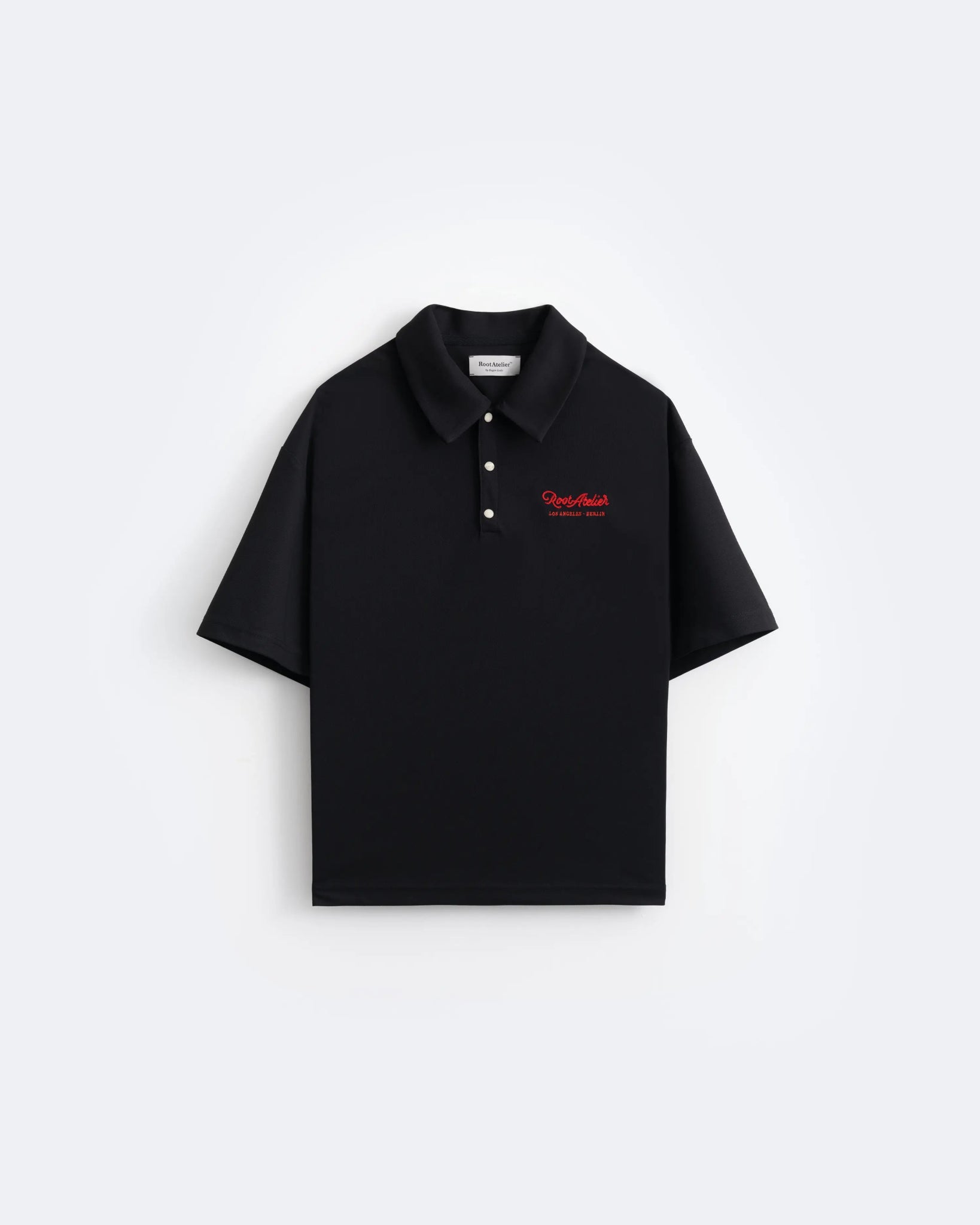 RA Western Polo Black Light Weight - Root Atelier™ by Eugen Lods