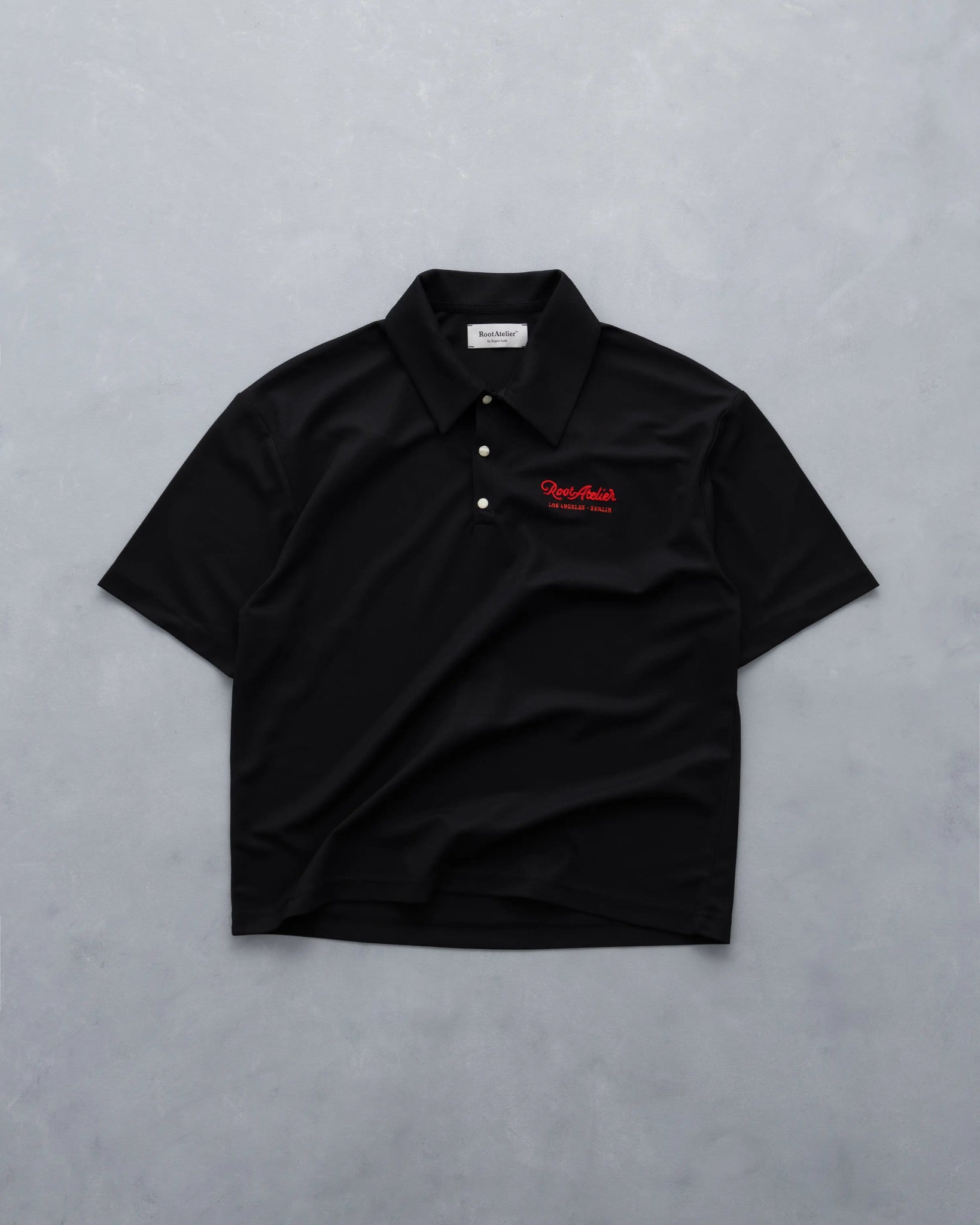RA Western Polo Black Light Weight - Root Atelier™ by Eugen Lods