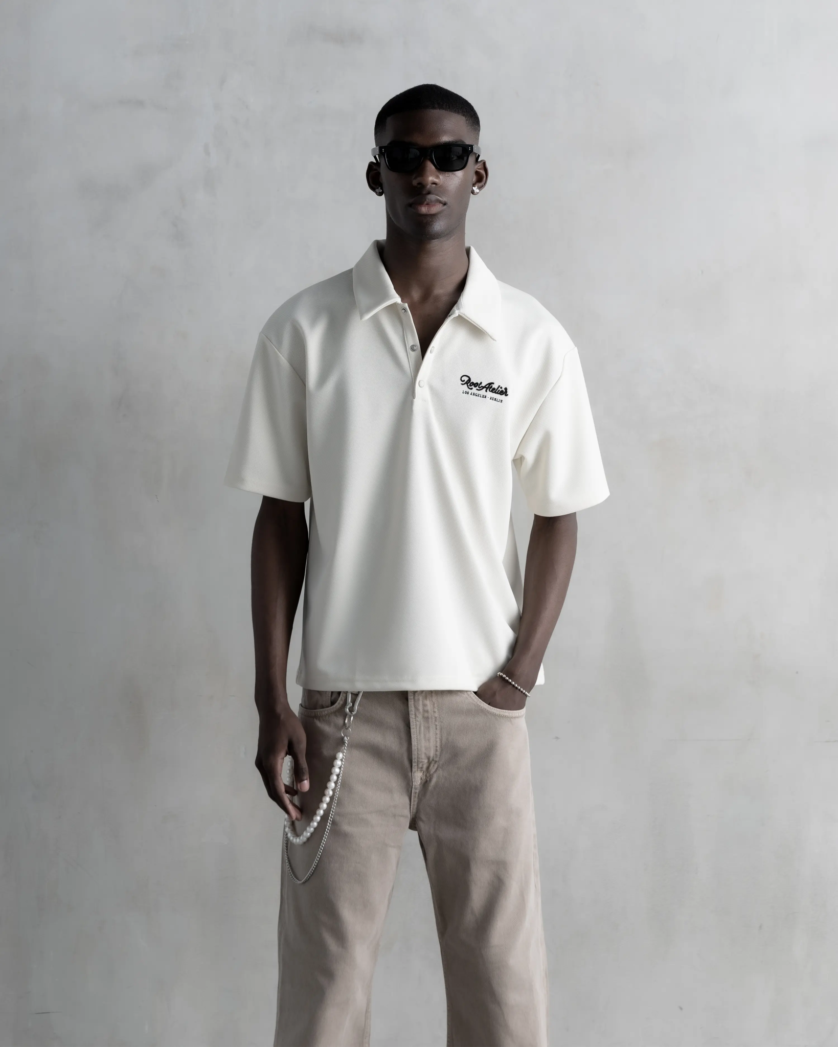RA Western Polo Cream - Root Atelier™ by Eugen Lods