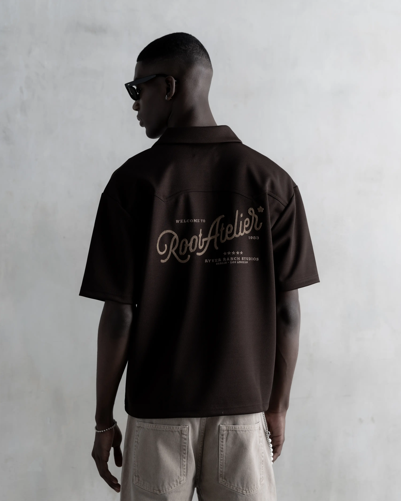 RA Western Polo Mocha - Root Atelier™ by Eugen Lods