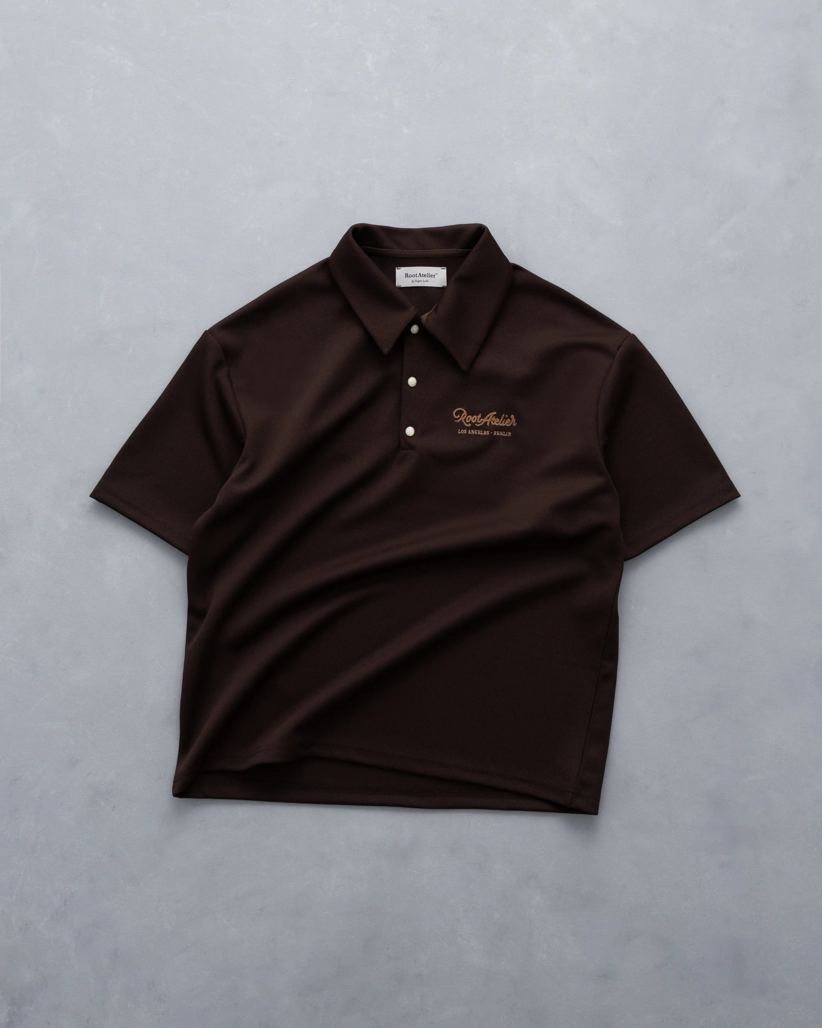 RA Western Polo Mocha - Root Atelier™ by Eugen Lods