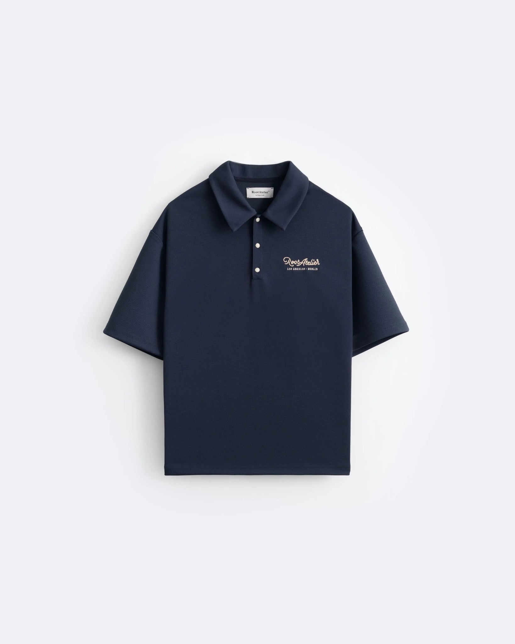 RA Western Polo Navy - Root Atelier™ by Eugen Lods