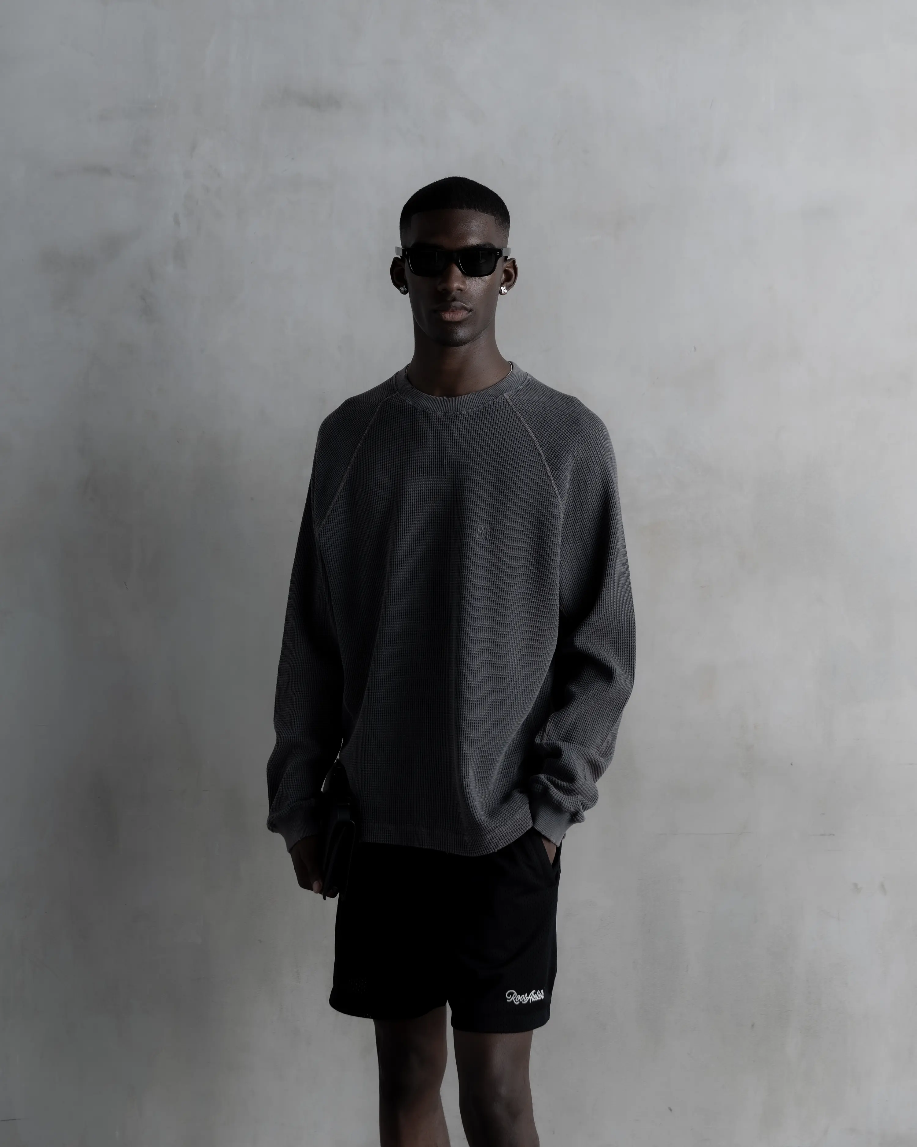 RA Waffel Long Sleeve Storm
