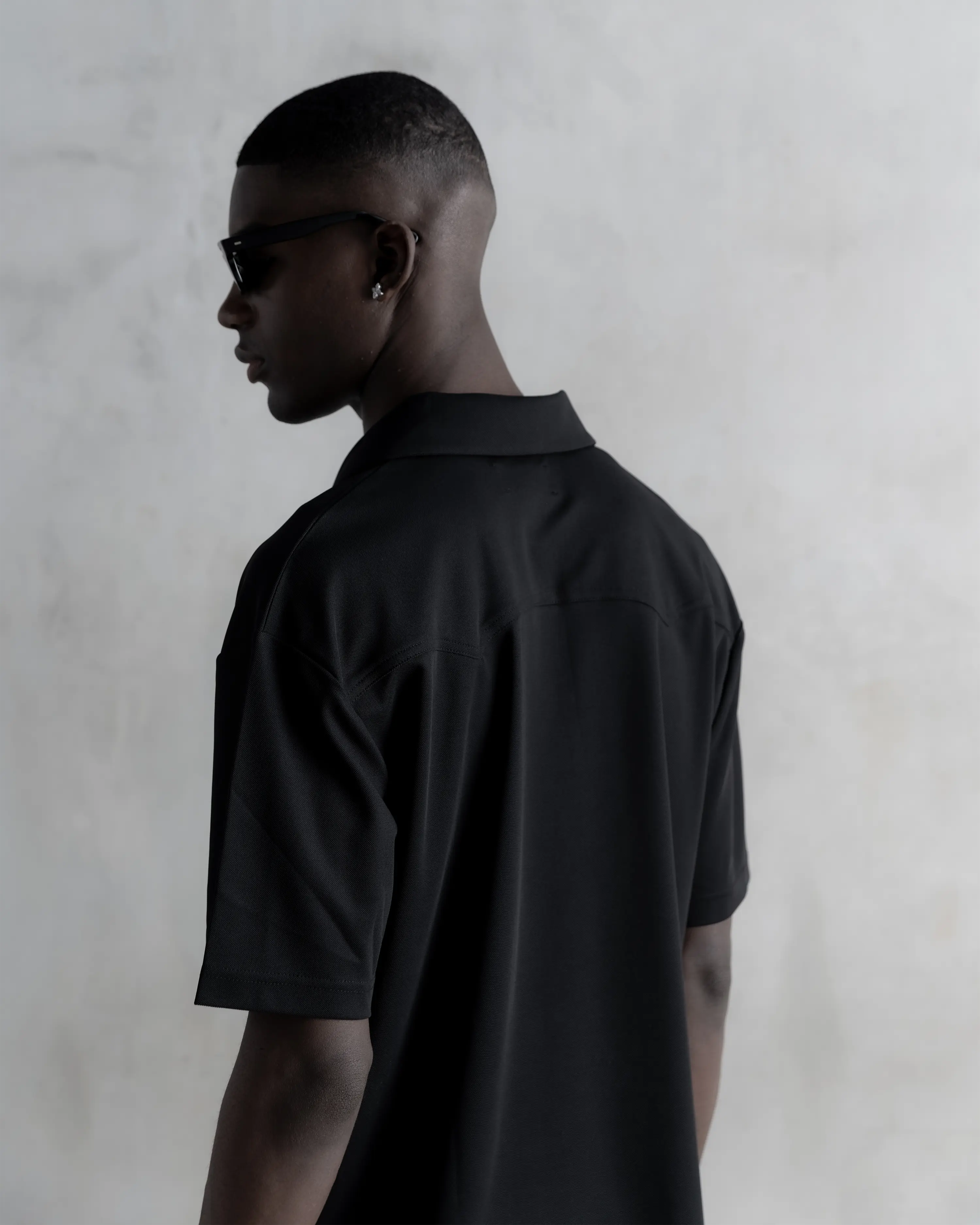 RA Western Polo Black Light Weight