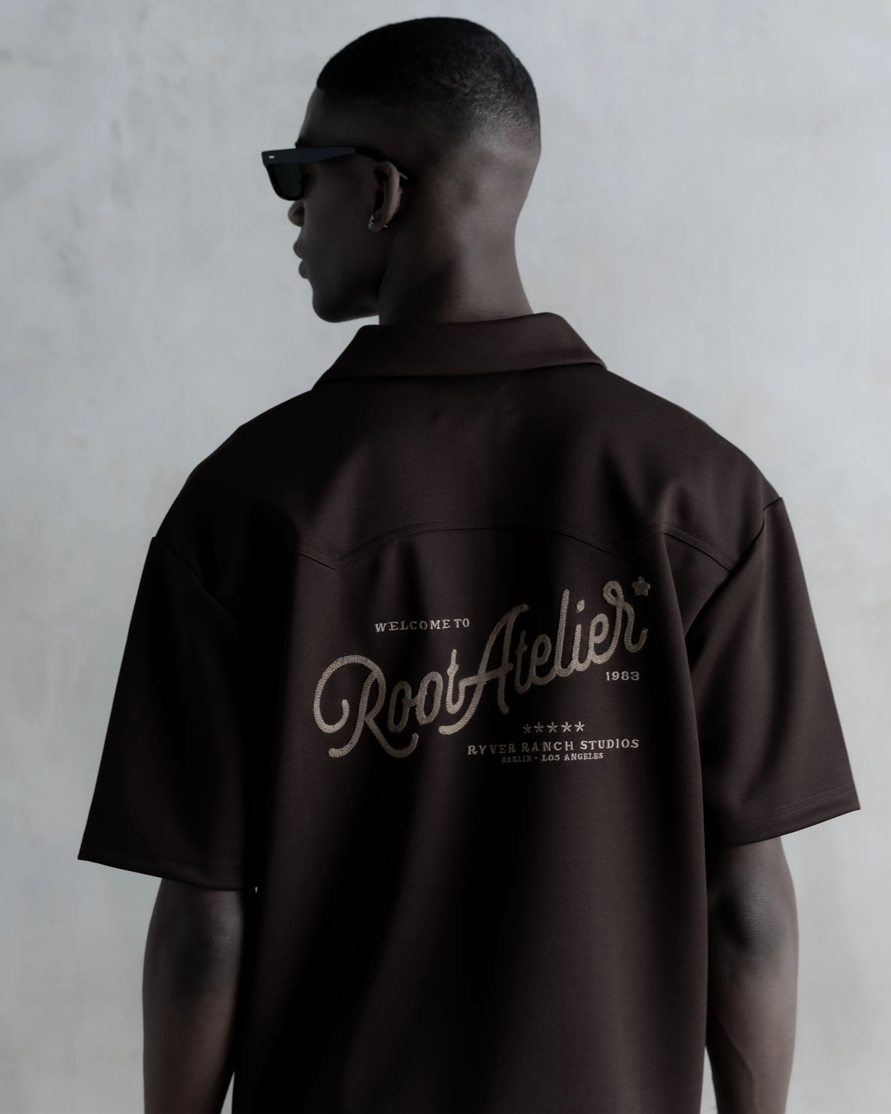 RA Western Polo Mocha