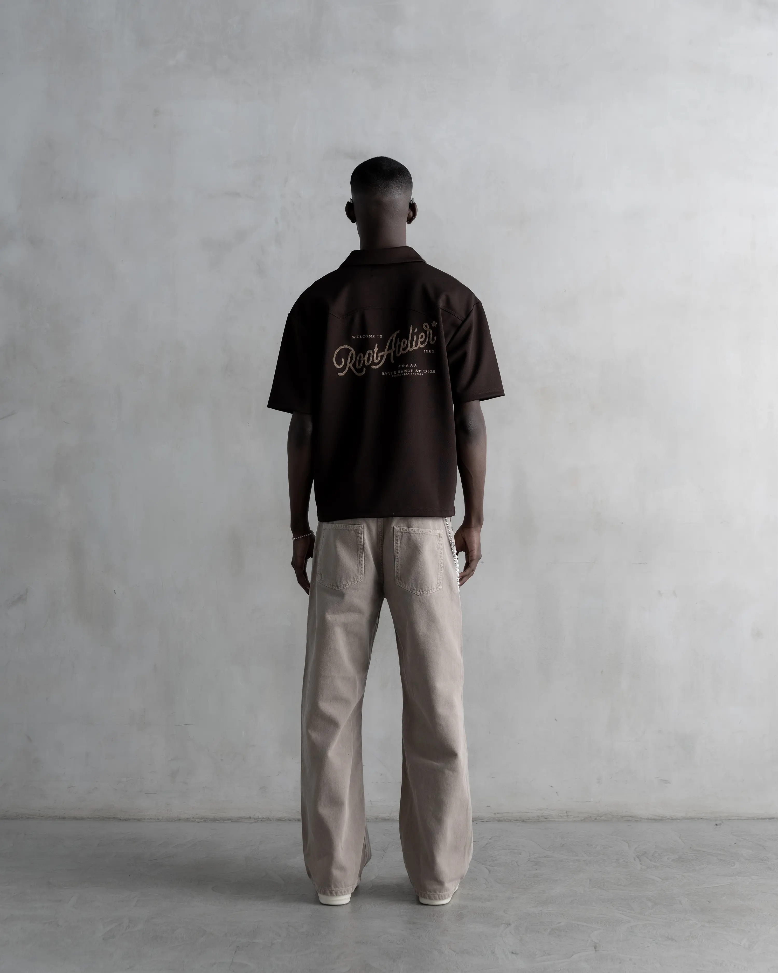 RA Western Polo Mocha