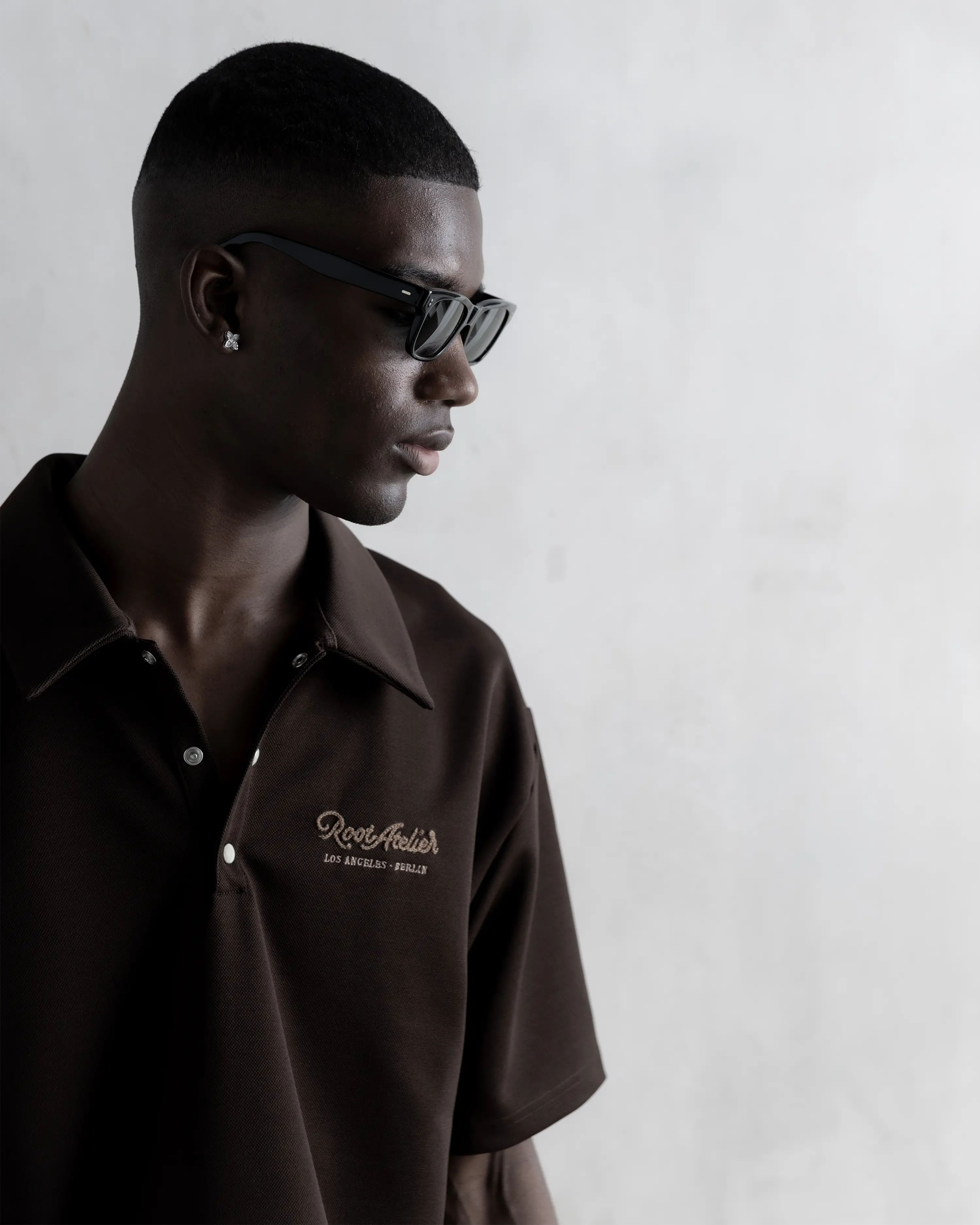 RA Western Polo Mocha