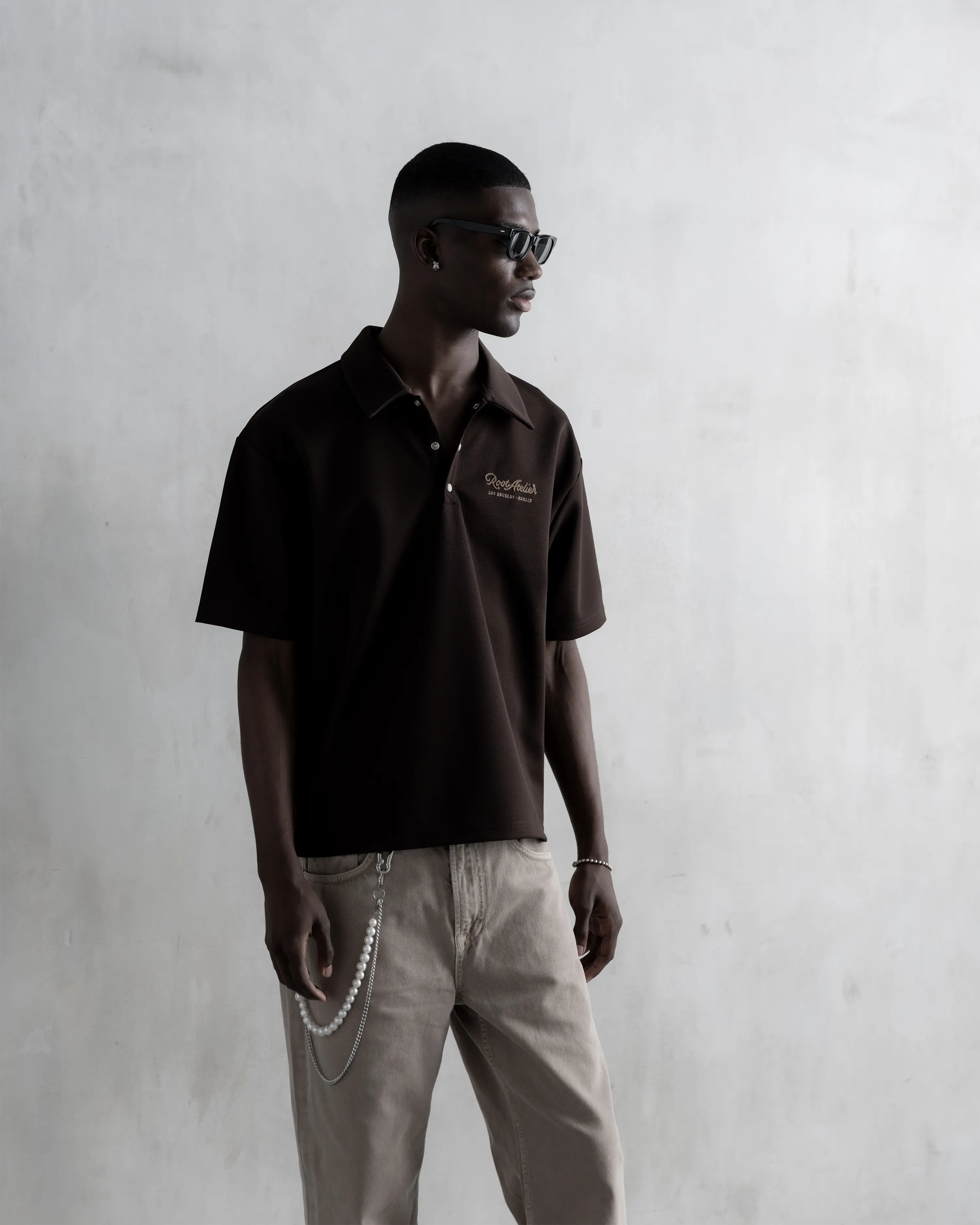 RA Western Polo Mocha
