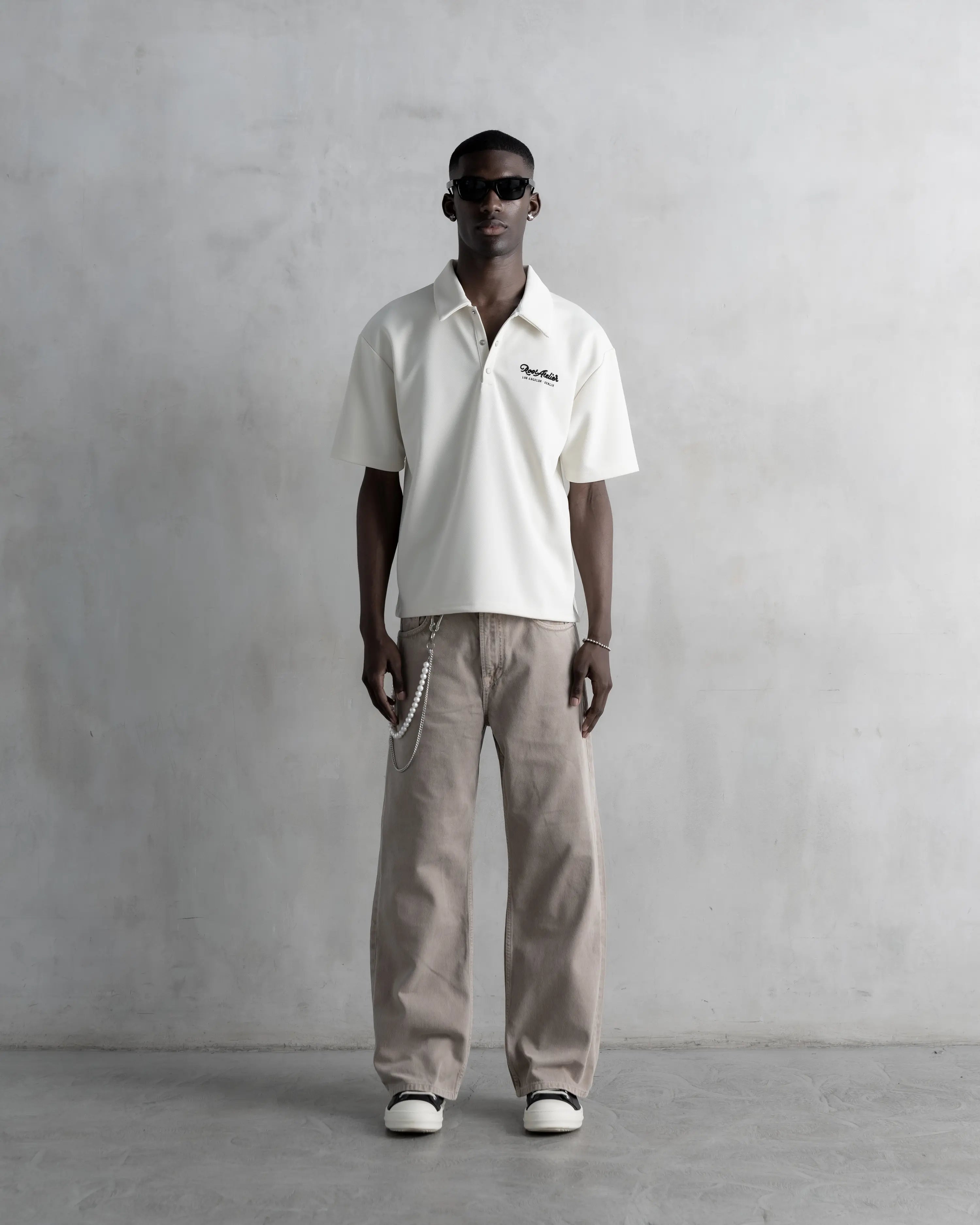 RA Western Polo Cream