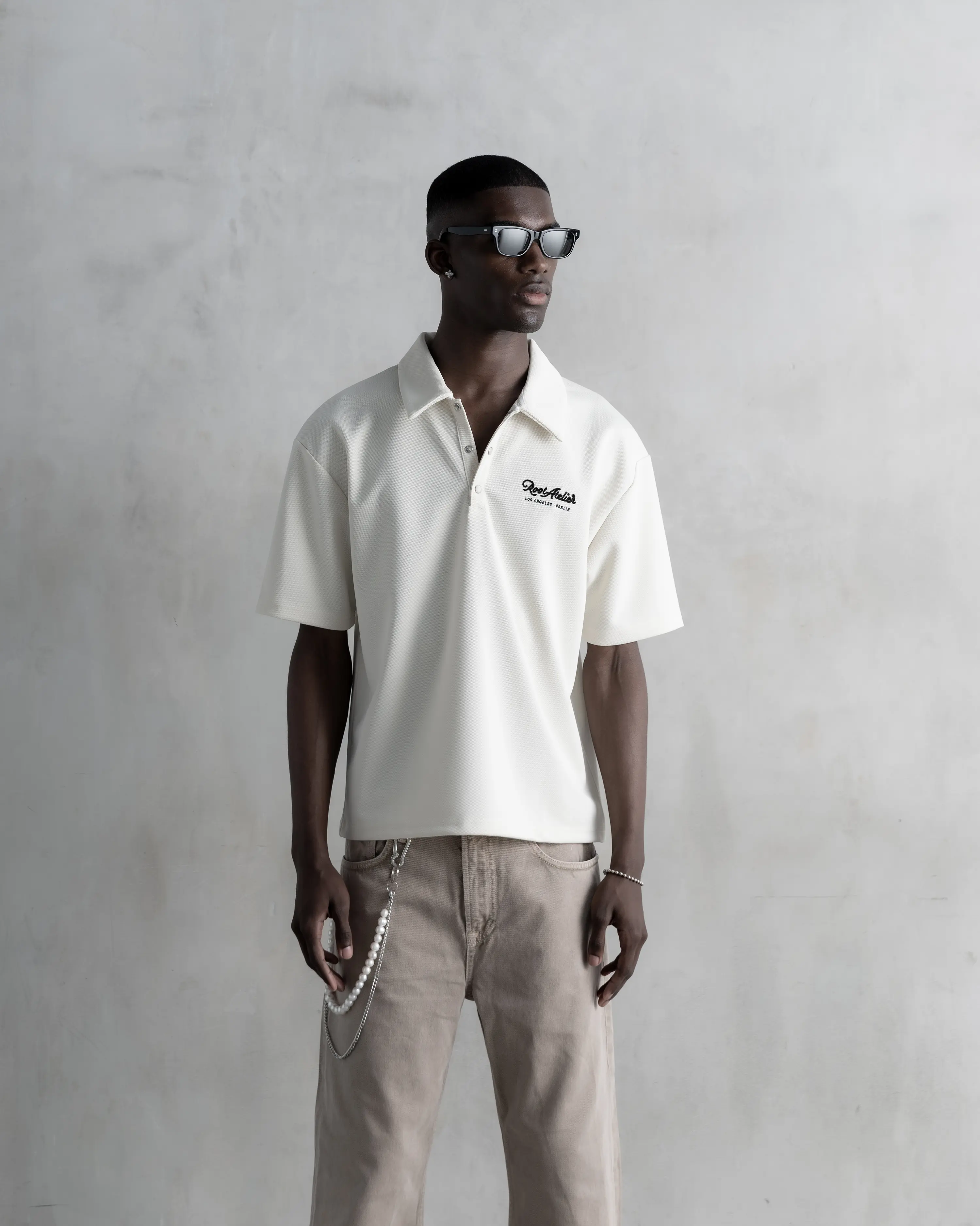 RA Western Polo Cream