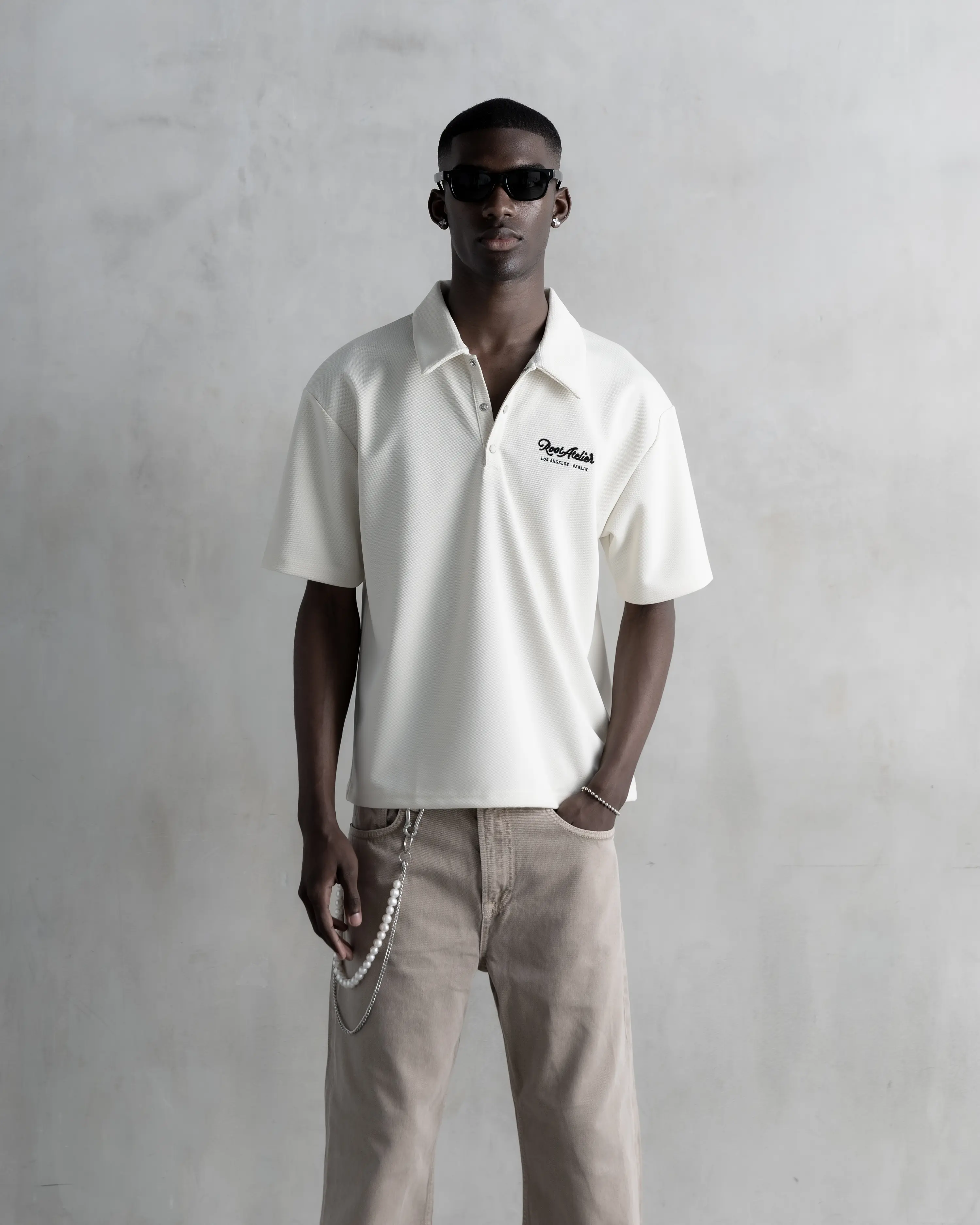 RA Western Polo Cream