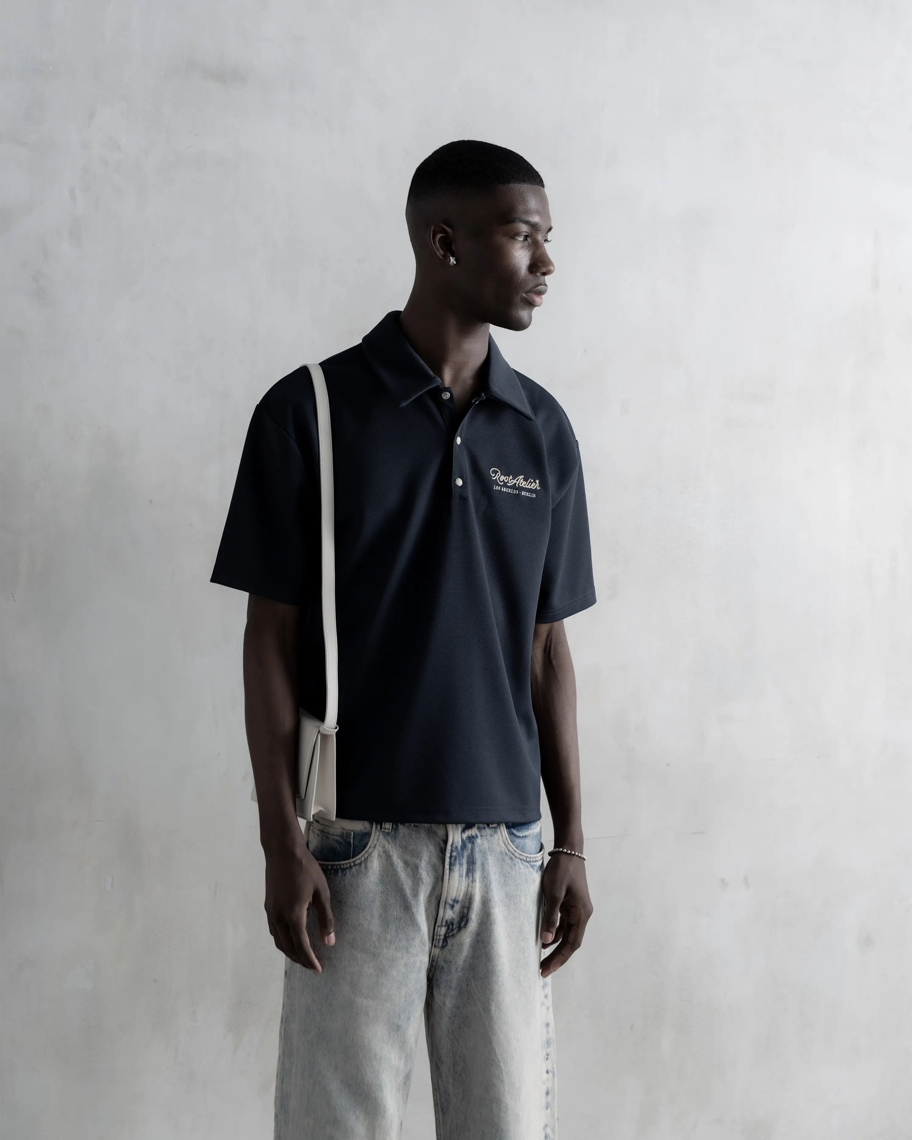 RA Western Polo Navy