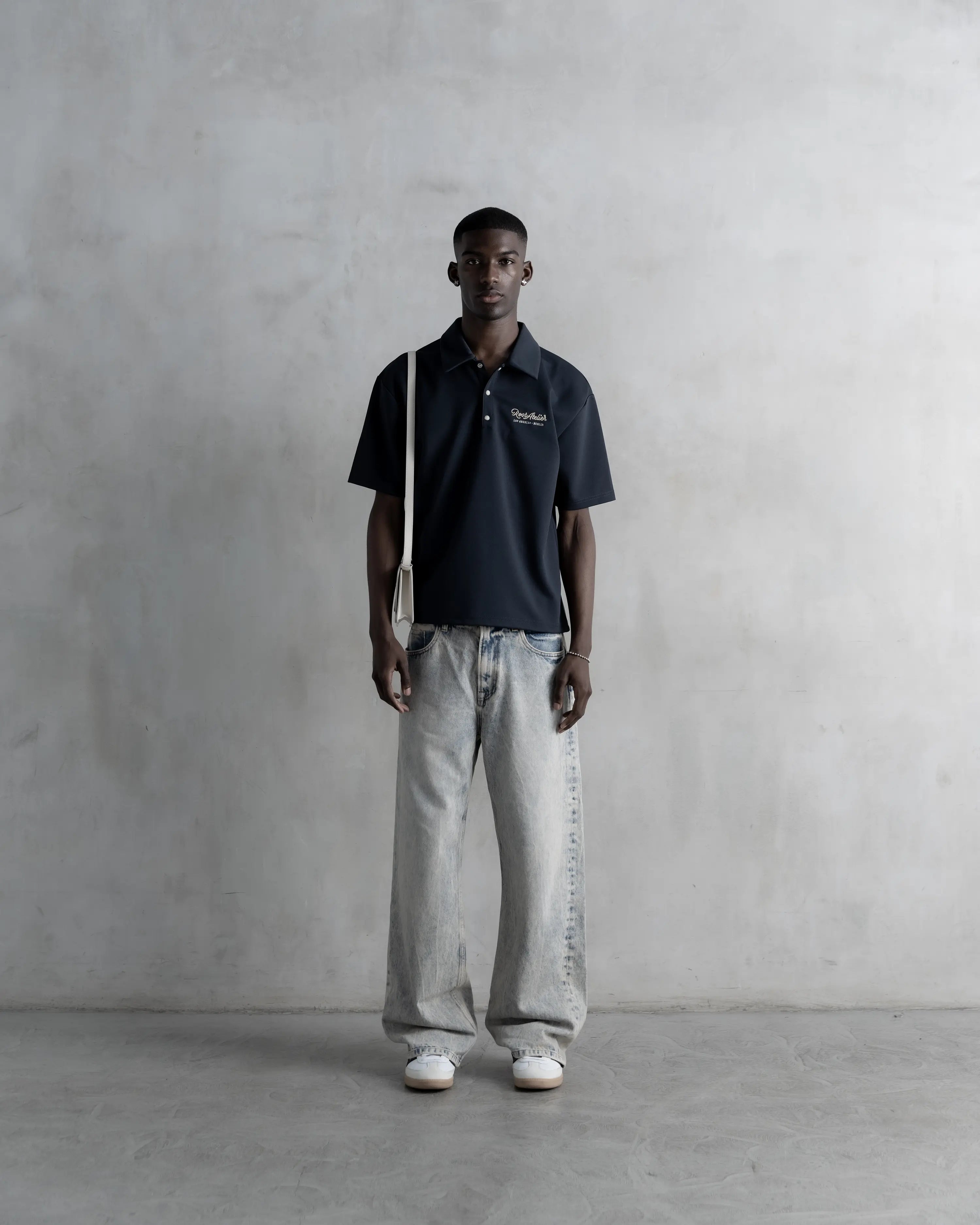 RA Western Polo Navy