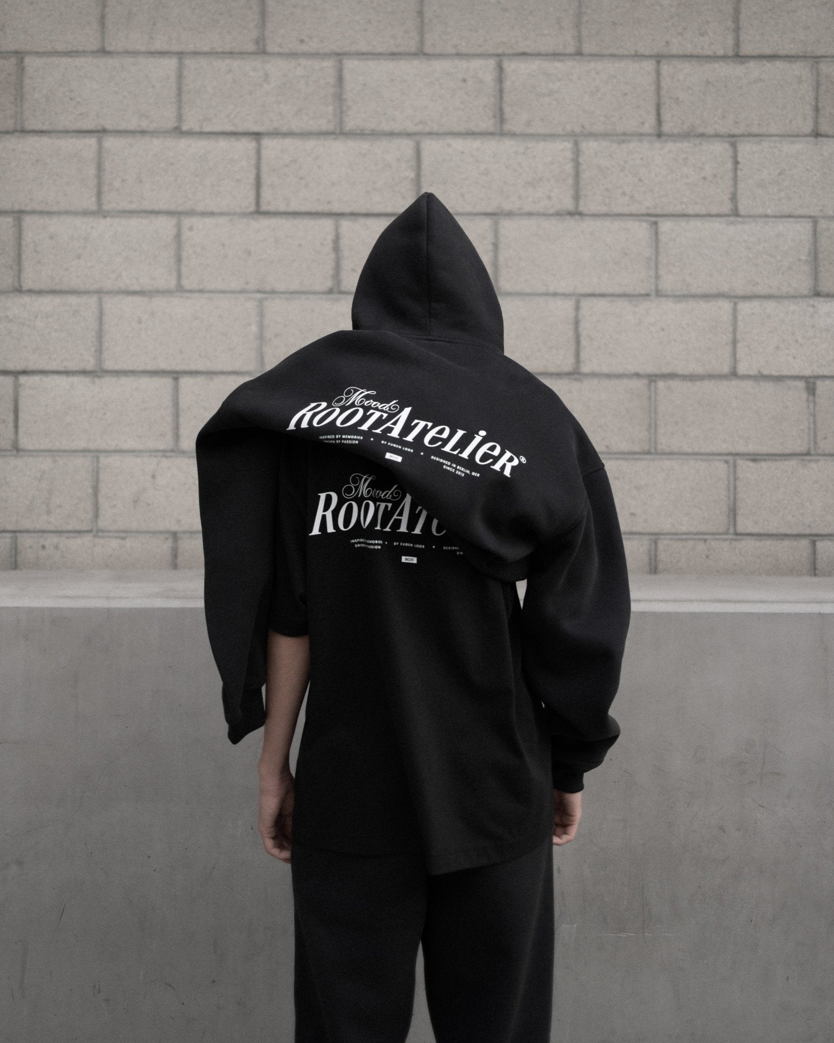 Root Mood Onyx Hoodie - Root Atelier™ by Eugen Lods