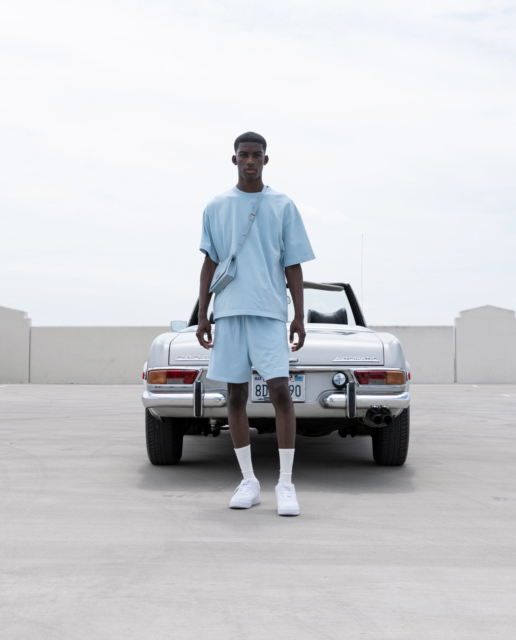 Root Mood Sky Mesh Shorts - Root Atelier™ by Eugen Lods