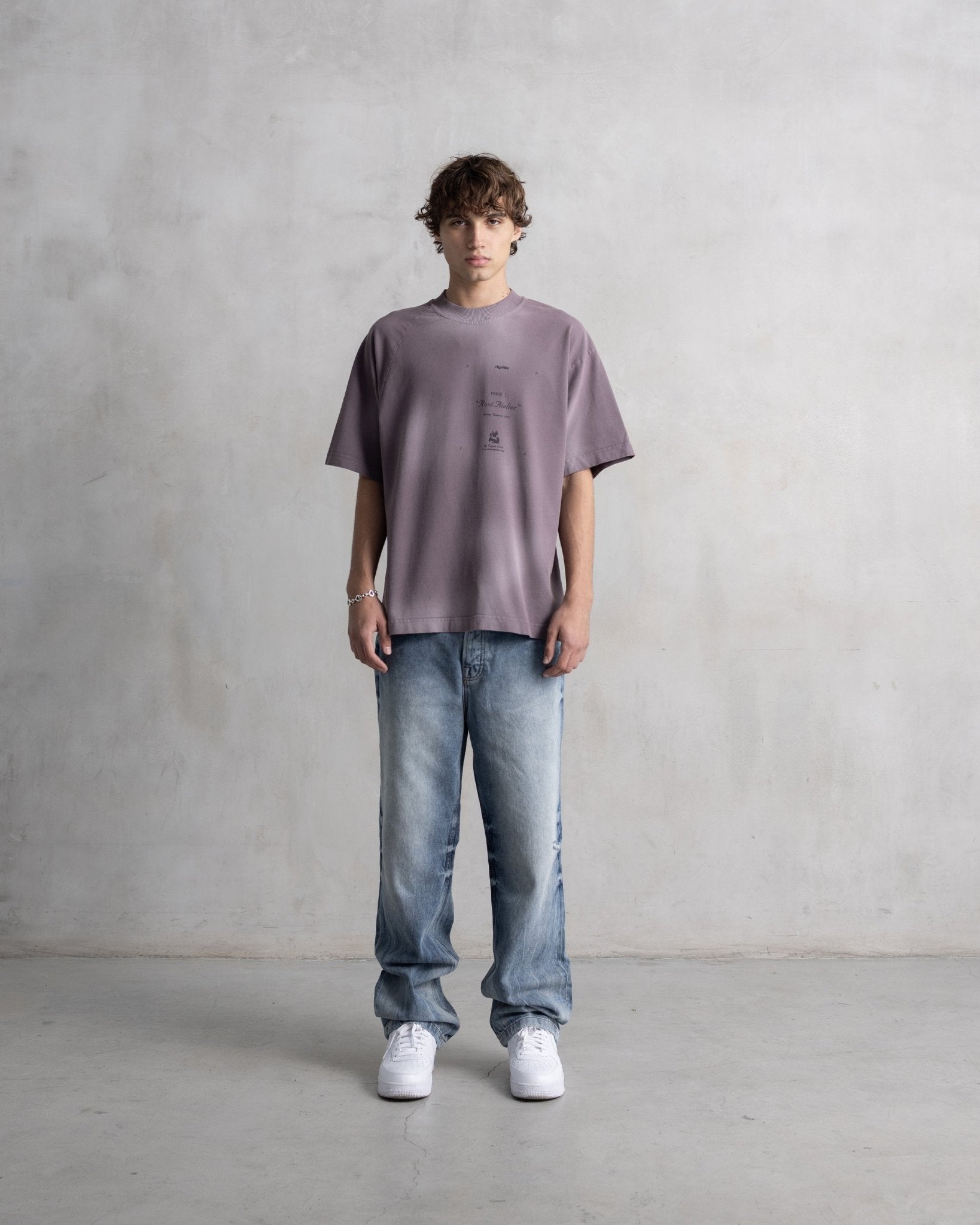 Root Source Tee Purple - Root Atelier™ by Eugen Lods