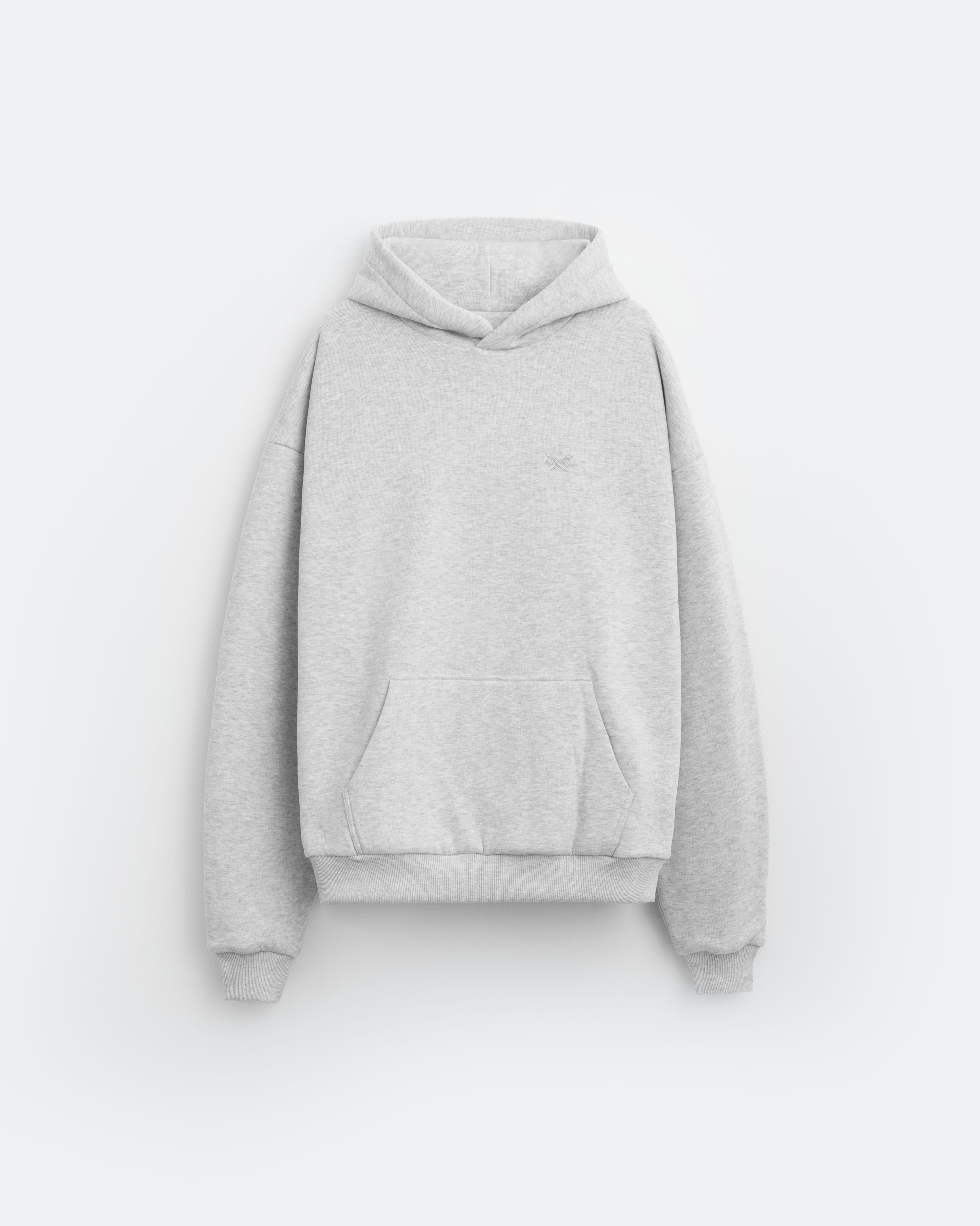 Root Ash Double Layer Hoodie