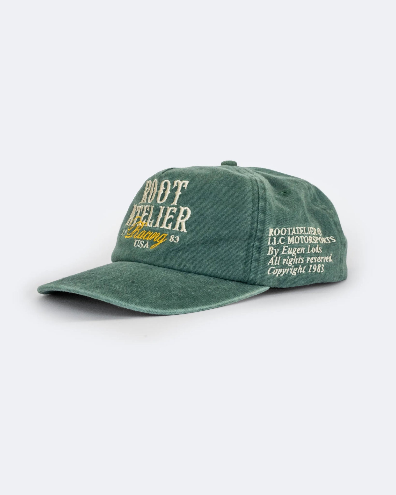 RA Champion Cap Green - Root Atelier™ by Eugen Lods