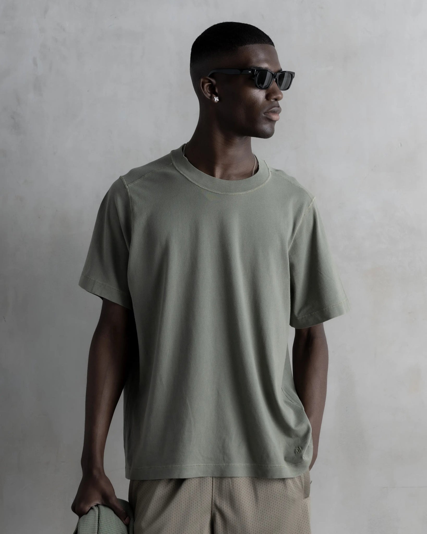 RA Pure T-Shirt Khaki - Root Atelier™ by Eugen Lods
