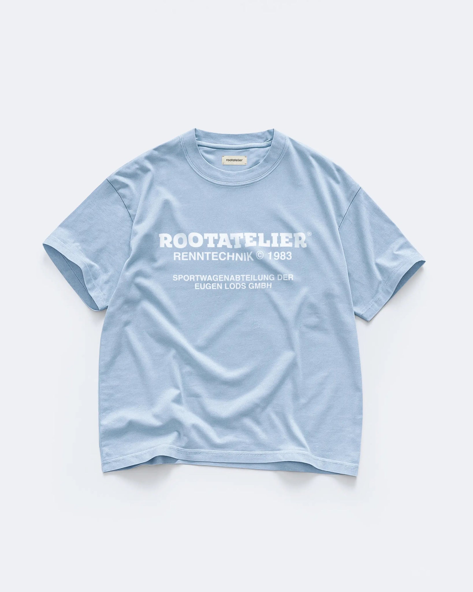 RA Race 1983 Blue T-Shirt - Root Atelier™ by Eugen Lods