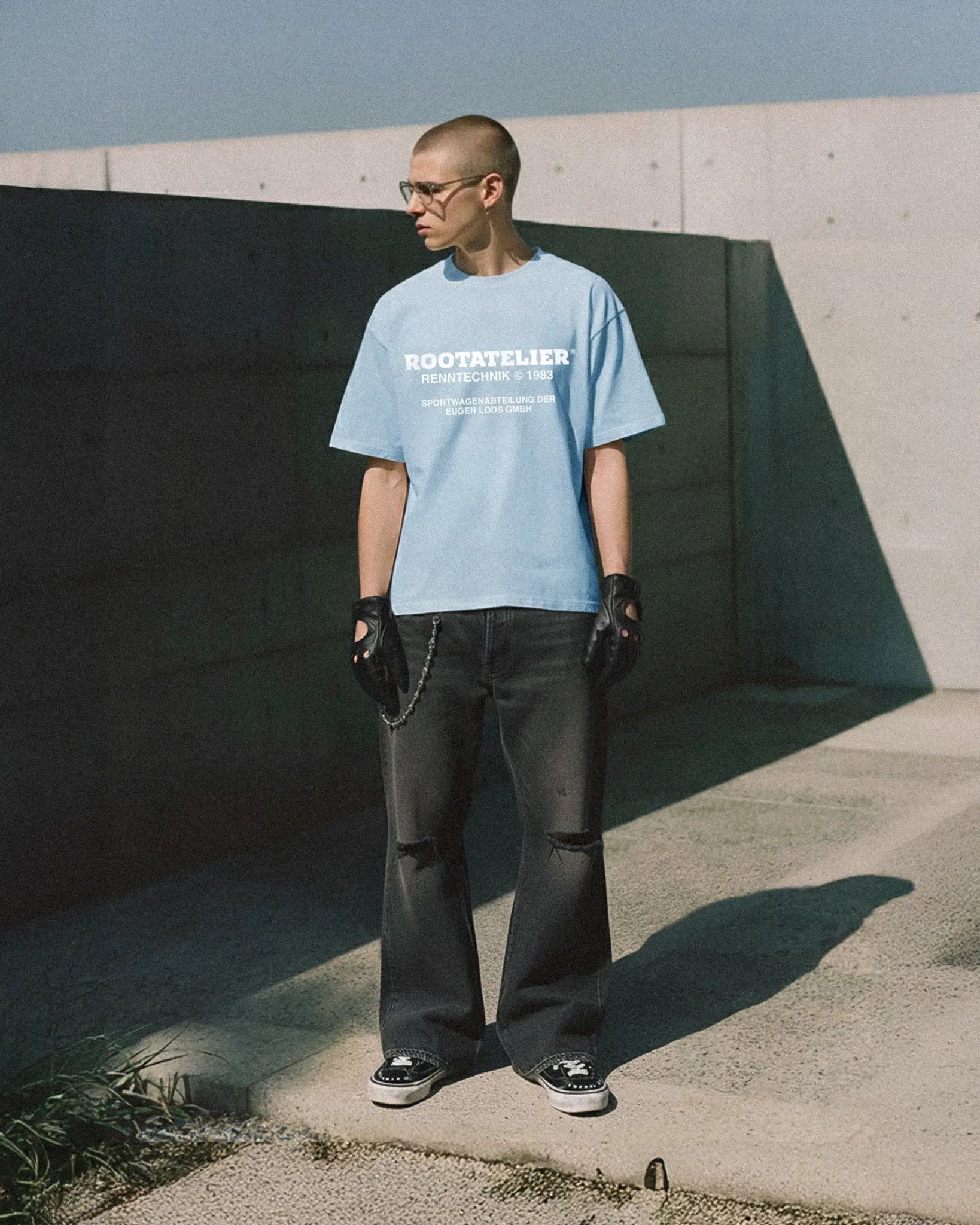 RA Race 1983 Blue T-Shirt - Root Atelier™ by Eugen Lods