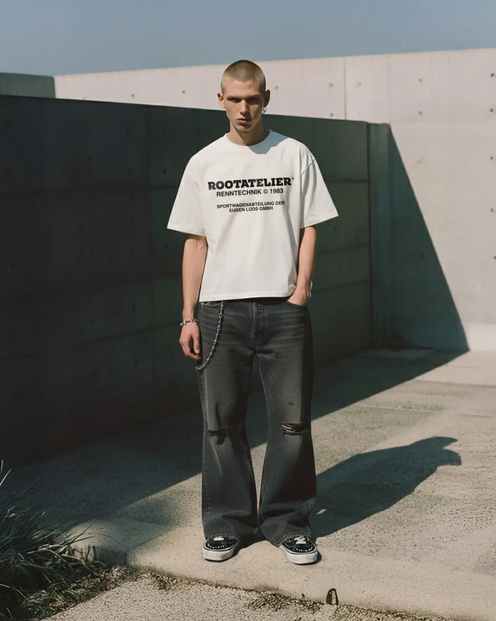 RA Race 1983 Cream T-Shirt - Root Atelier™ by Eugen Lods