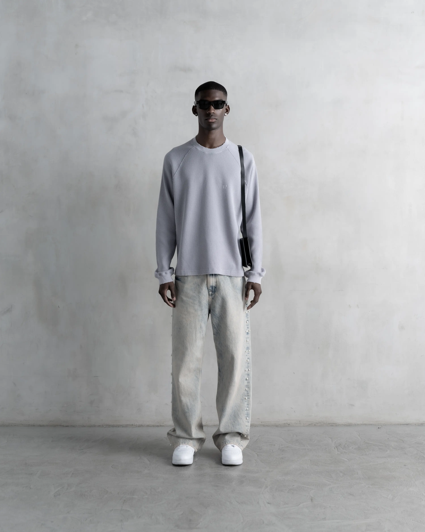 RA Waffel Long Sleeve Lavender - Root Atelier™ by Eugen Lods