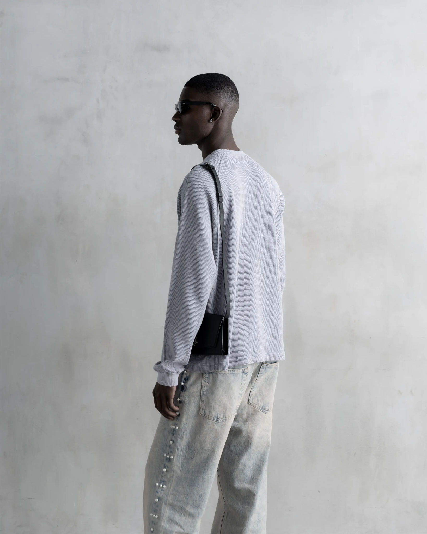 RA Waffel Long Sleeve Lavender - Root Atelier™ by Eugen Lods