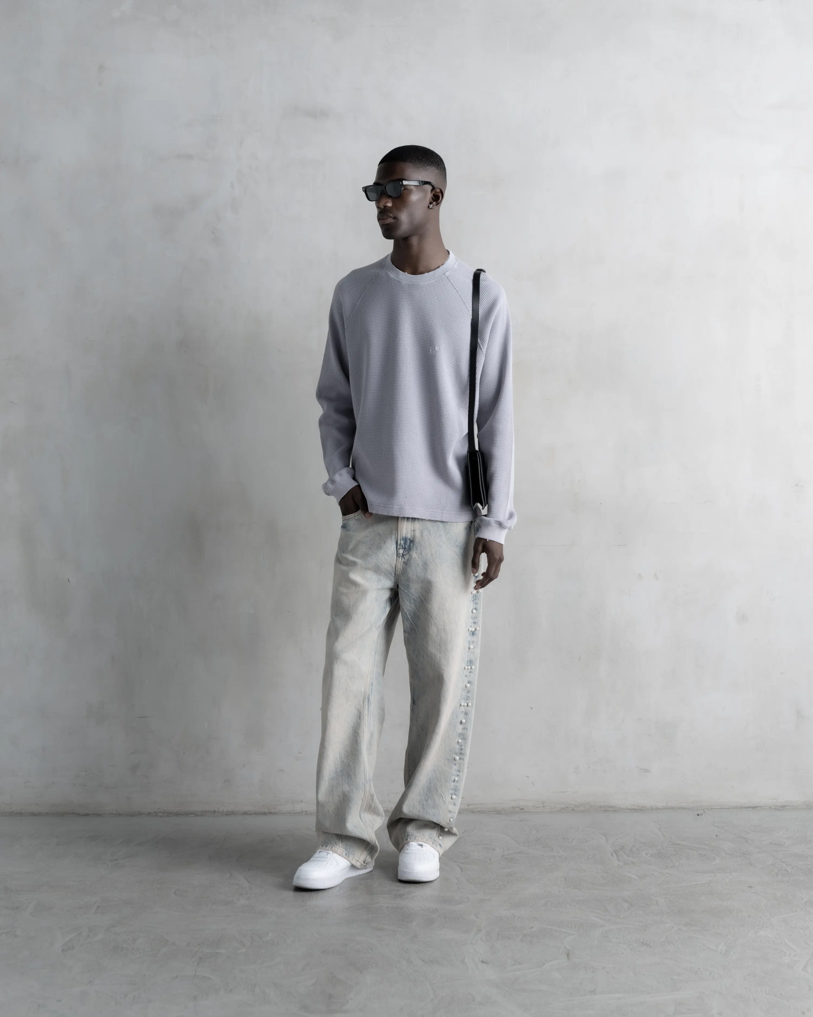 RA Waffel Long Sleeve Lavender - Root Atelier™ by Eugen Lods