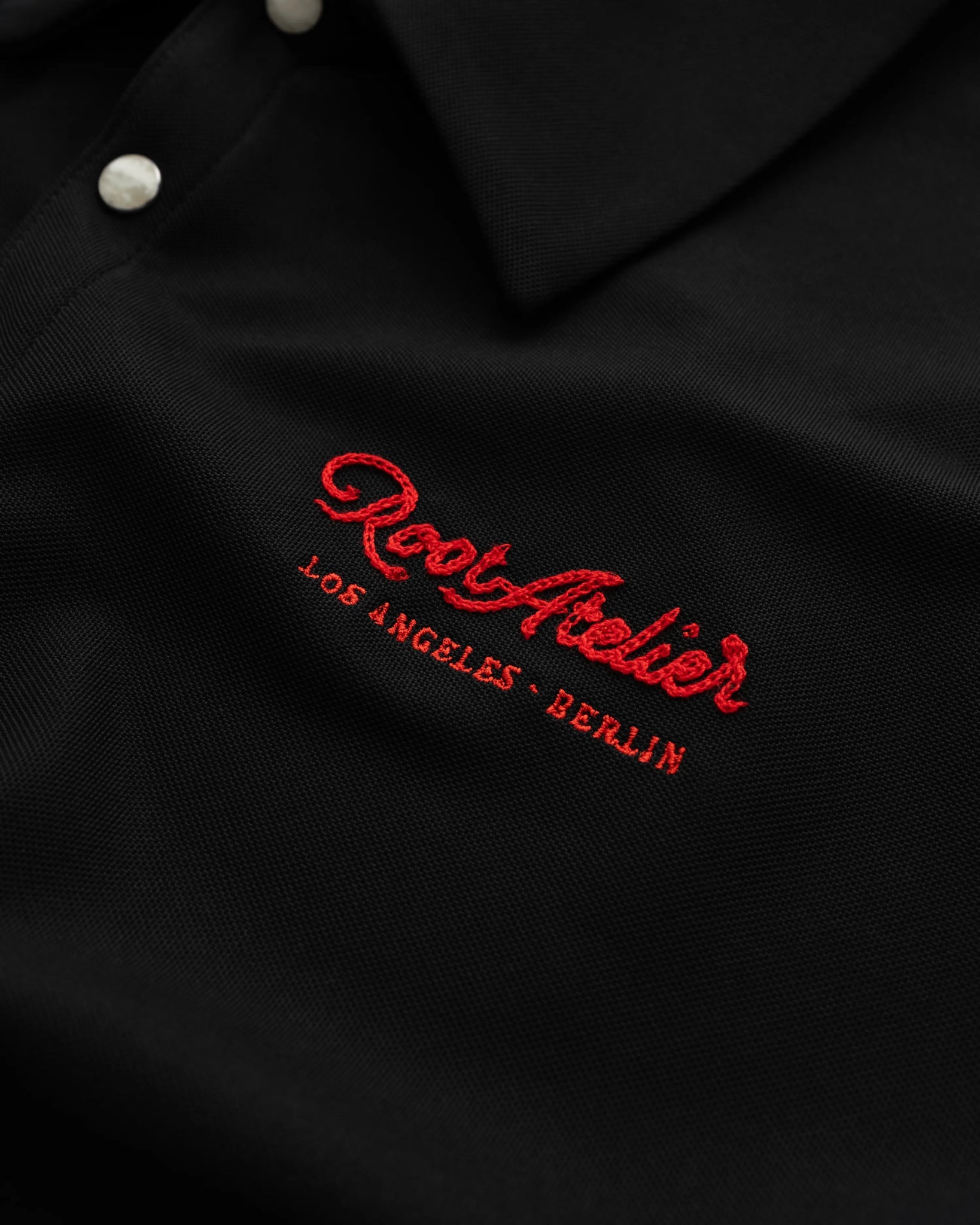 RA Western Polo Black Light Weight - Root Atelier™ by Eugen Lods