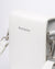 MINI LEATHER CROSSBODY BAG - WHITE