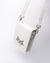 MINI LEATHER CROSSBODY BAG - WHITE