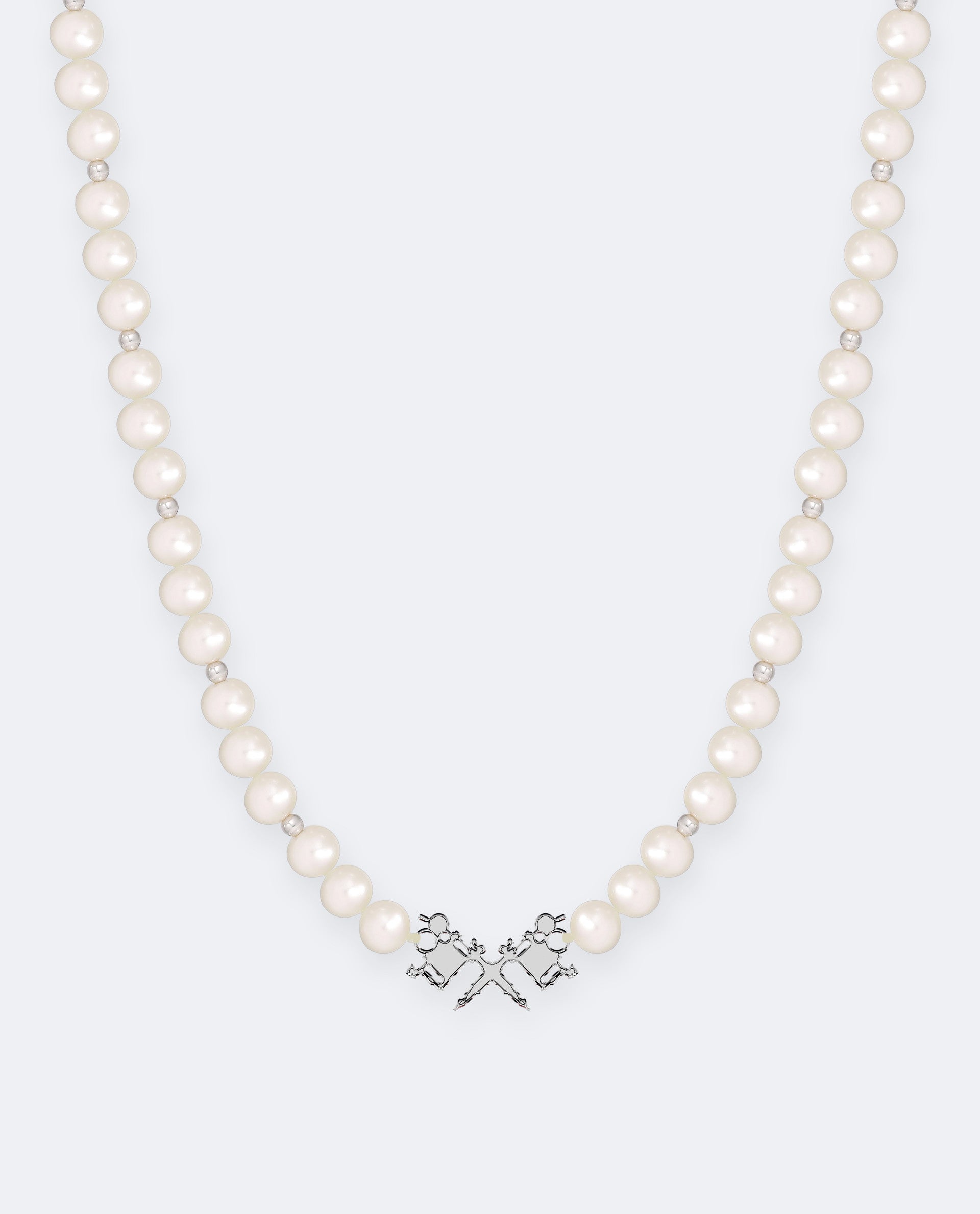 Root pearl necklace 46cm